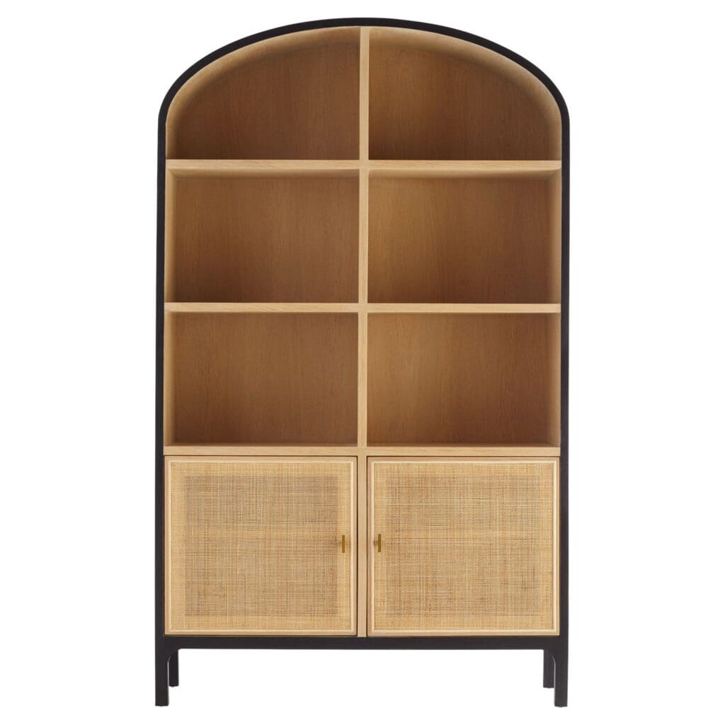 Cyan Design 11496 Lamu Cabinet - Black Wooden Storage Cabinet for Living Room, Bedroom & Office Organization