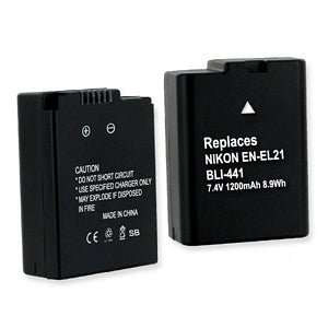 Original Nikon EN-EL21 Rechargeable Battery Replacement for Nikon Coolpix Cameras - Perfect for Travel, Photography & Outdoor Adventures