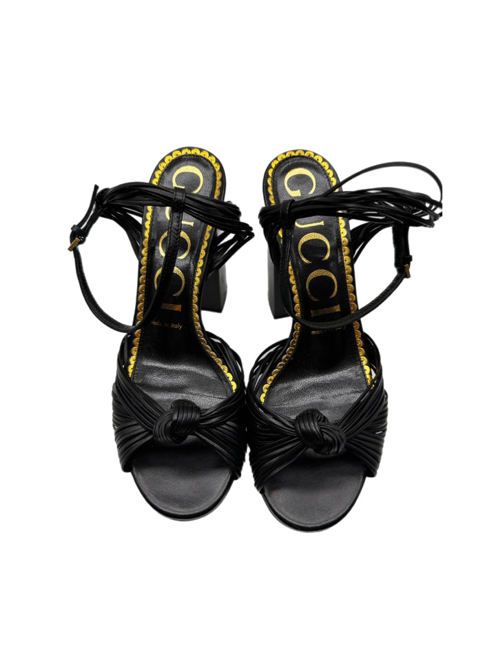 Gucci Malaga Kid Crawford Platform Sandals for Women - Size 37.5 (US 7.5) | Stylish Summer Sandals for Beach, Vacation & Casual Outfits
