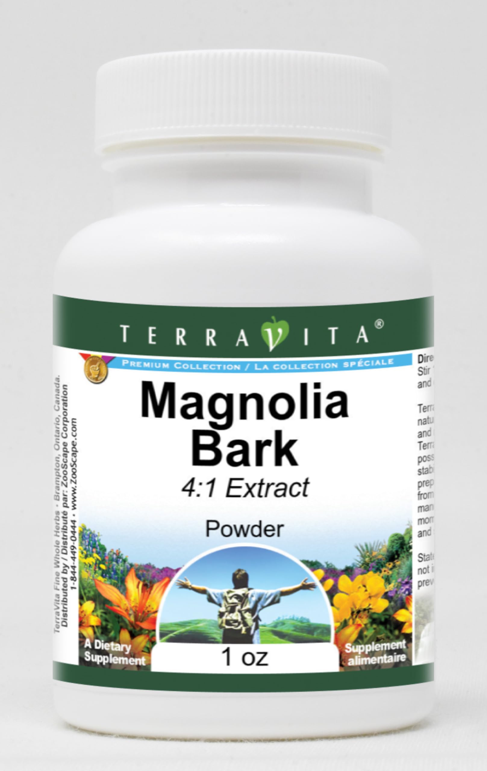 Magnolia Bark 4:1 Extract Powder (1 oz) | Premium Herbal Supplement for Stress Relief & Sleep Support | Natural Relaxation Aid for Tea & Wellness Routines