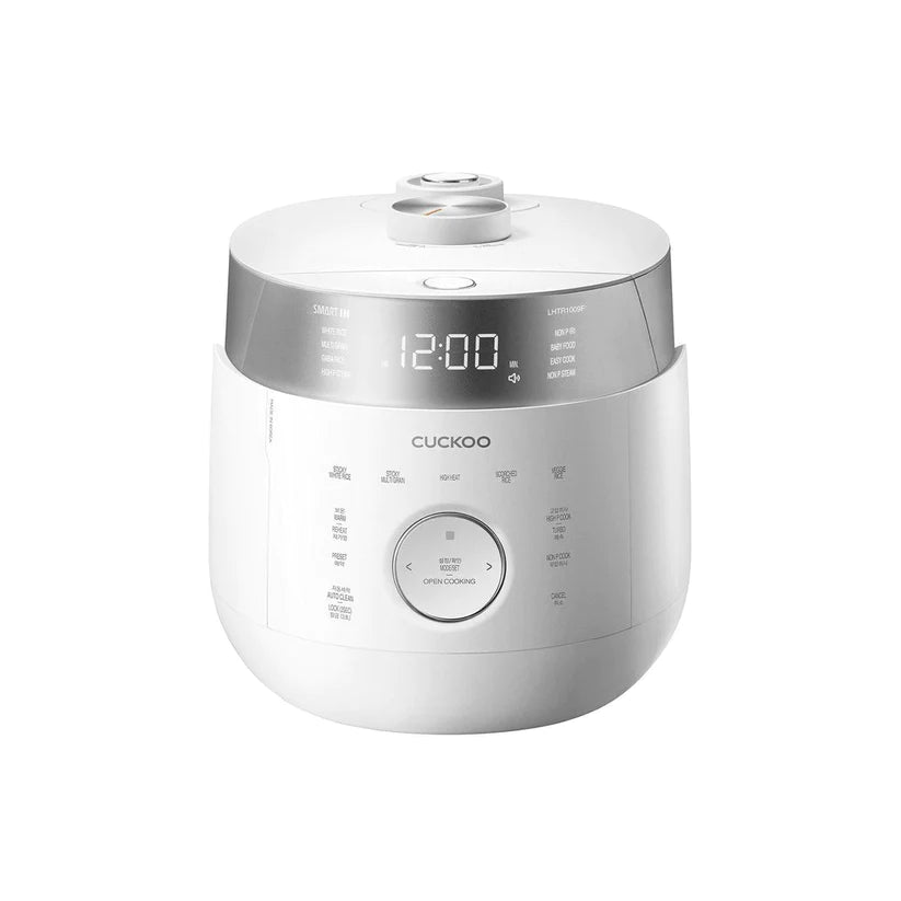 CUCKOO CRP-LHTR1009F 10-Cup Induction Heating Twin Pressure Rice Cooker - Perfect for Family Meals, Meal Prep & Healthy Cooking