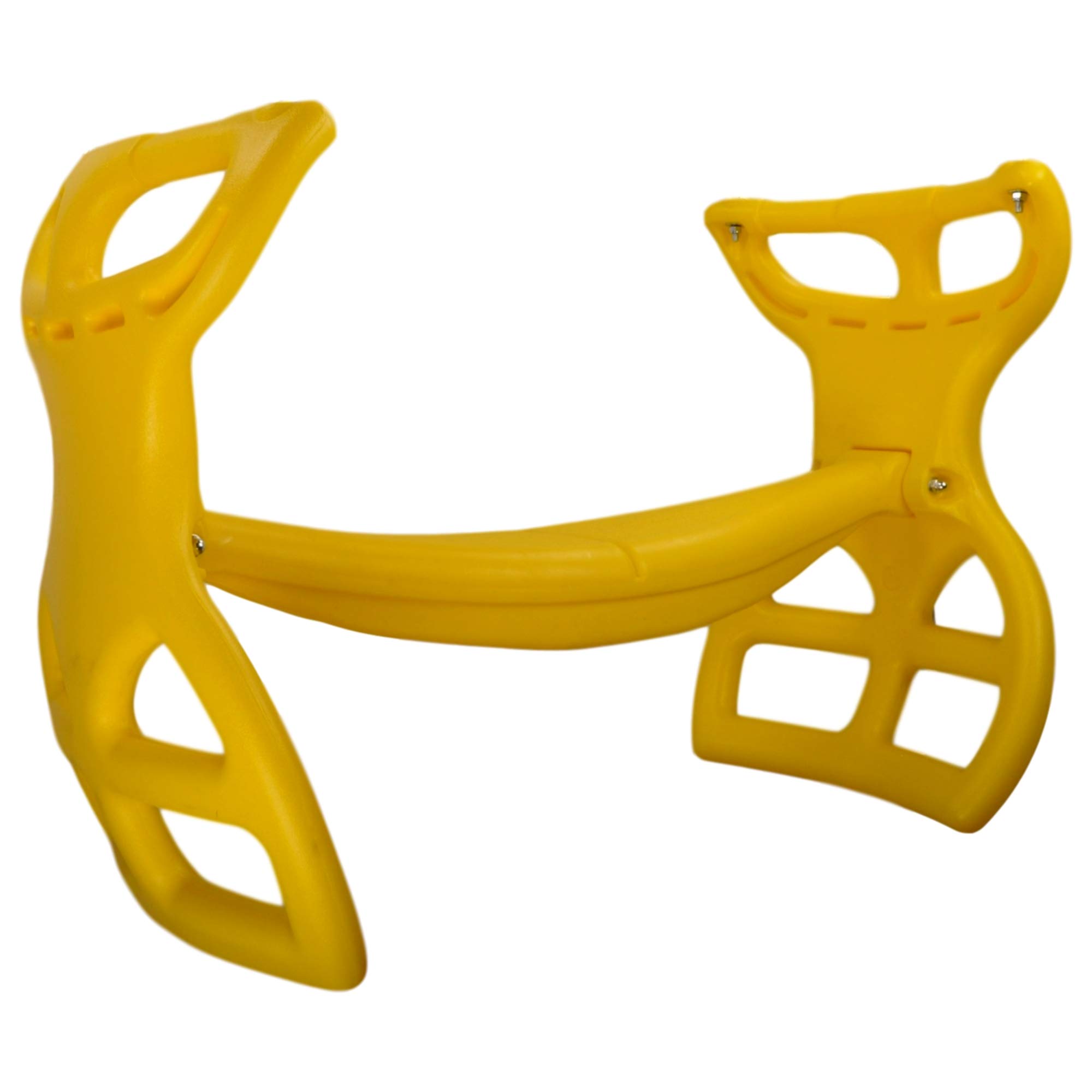 Swing Set Stuff Inc. Yellow Plastic Glider for Kids - No Chain or Rope - Safe Outdoor Playground Swing for Backyard, Park & School Play Areas