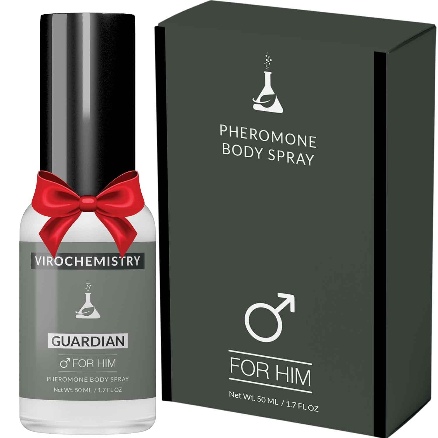 Guardian Pheromone Body Spray for Men - Extra Strength Human Pheromones Cologne to Attract Women - 50ml Bold Fragrance | Dating, Nightlife & Confidence Booster