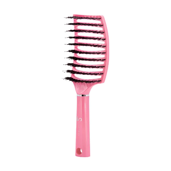 Ugly Swan Scream Free Detangling Brush for Kids - Maxi Bubblegum Magic Hair Brush for Pain-Free Hair Combing | Perfect for Toddlers, Children with Curly or Thick Hair - Home & Travel Use