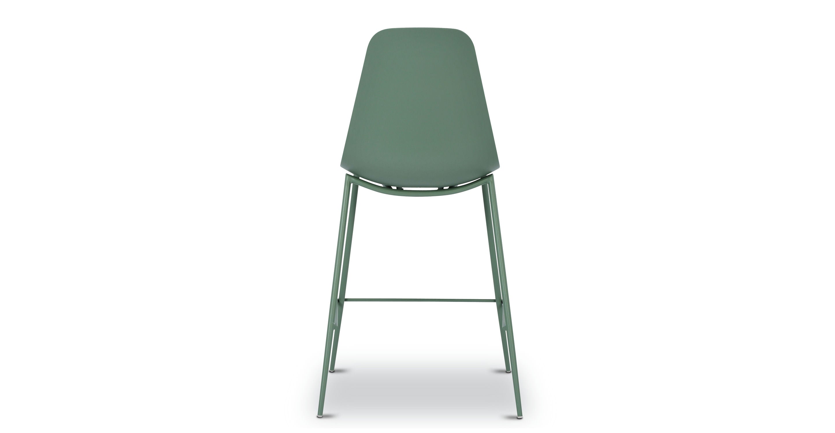 Isla Counter Height Stool - Adjustable Bar Stool with Backrest, Modern Kitchen Island Stool for Dining & Breakfast Nook, Perfect for Home, Cafe & Restaurant Use