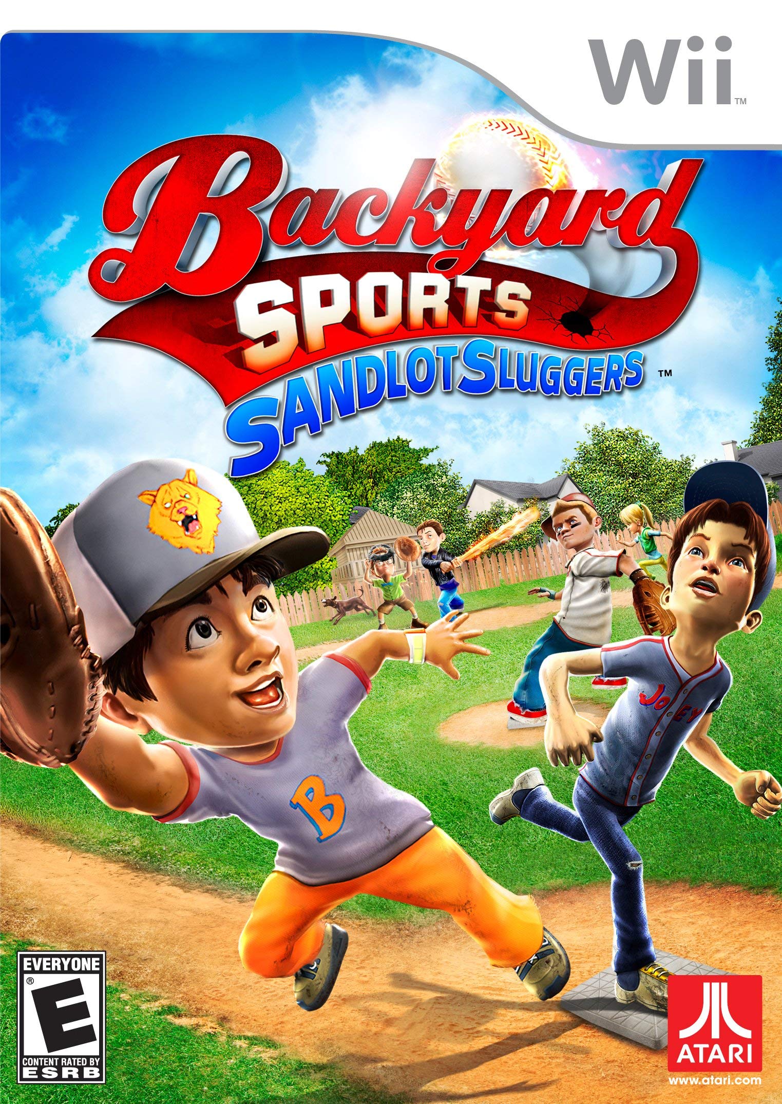 Renewed Sandlot Sluggers for Nintendo Wii - Fun Baseball Game for Kids & Family Game Night - Perfect for Sports Fans & Multiplayer Gaming
