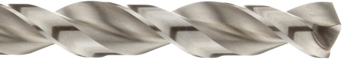 Chicago Latrobe 150WLP High-Speed Steel Jobber Length Drill Bit Set - Uncoated (Bright), Round Shank, Wide Parabolic Flute, 135° Split Point - Letter Size P (6-Pack) - Perfect for Metalworking, Woodworking & DIY Projects