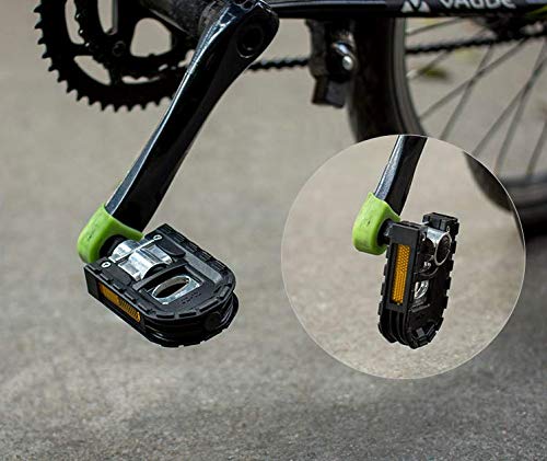 BlueSunshine Aluminum Alloy Folding Bike Pedals - 9/16