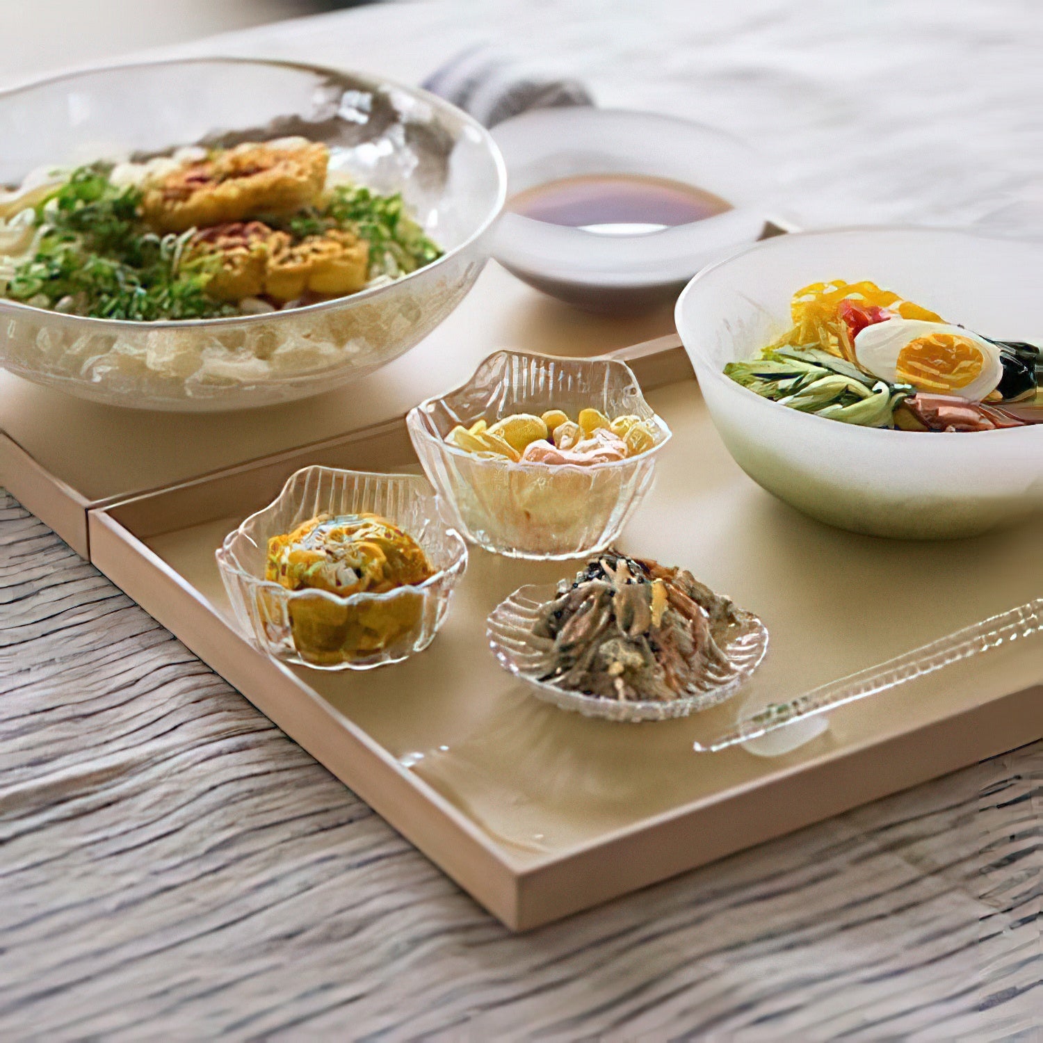 Premium Hirota Glass Fubuki Soda Lime Glass Bowl - Versatile Kitchenware for Serving, Mixing & Food Prep - Perfect for Salads, Desserts & Entertaining