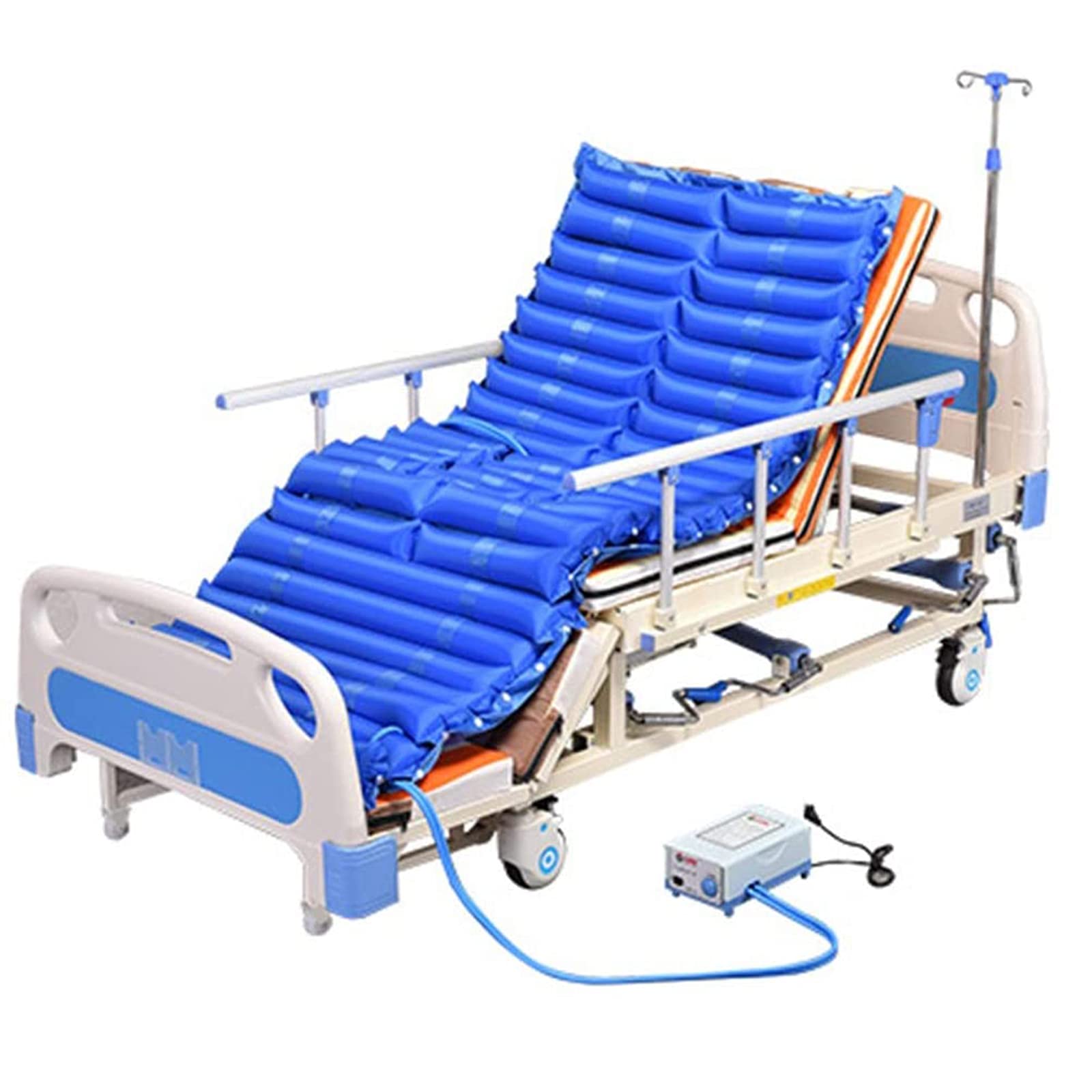 HBOY Anti-Decubitus Air Mattress for Hospital Beds - Medical Grade Inflatable Mattress with Air Holes for Pressure Relief, Bed Sore Prevention & Patient Comfort - Ideal for Paralysis, Elderly Care & Home Healthcare Use