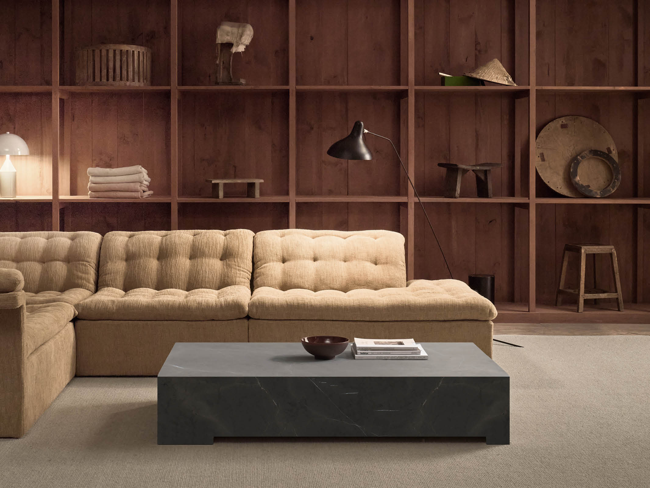 Modern Alchemy Coffee Table - Stylish & Functional Living Room Furniture for Home Decor | Perfect for Small Spaces, Apartments & Lounge Areas