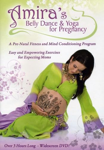Amira's Belly Dance & Yoga for Pregnancy - Prenatal Exercise & Fitness for Expecting Moms - Perfect for Home Workouts, Stress Relief & Labor Preparation