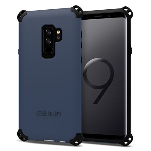 Dilex Premium Case for Samsung Galaxy S9 Plus - Midnight Blue & Black Slim Protective Cover | Shockproof, Scratch Resistant | Perfect for Work, Travel & Everyday Use