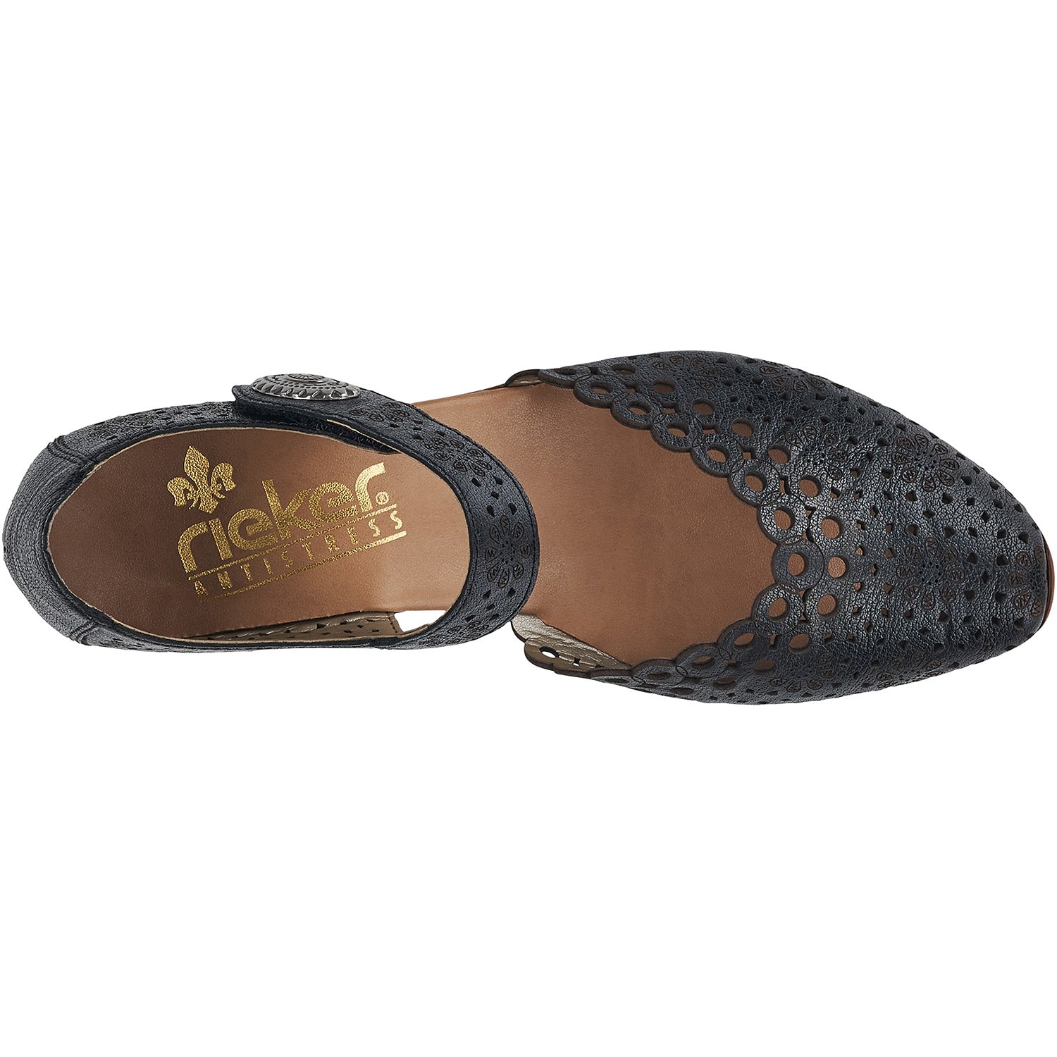 Rieker Mirjam 43753 Women's Comfortable Slip-On Shoes - Casual Walking Shoes for Women - Perfect for Office, Travel & Everyday Wear