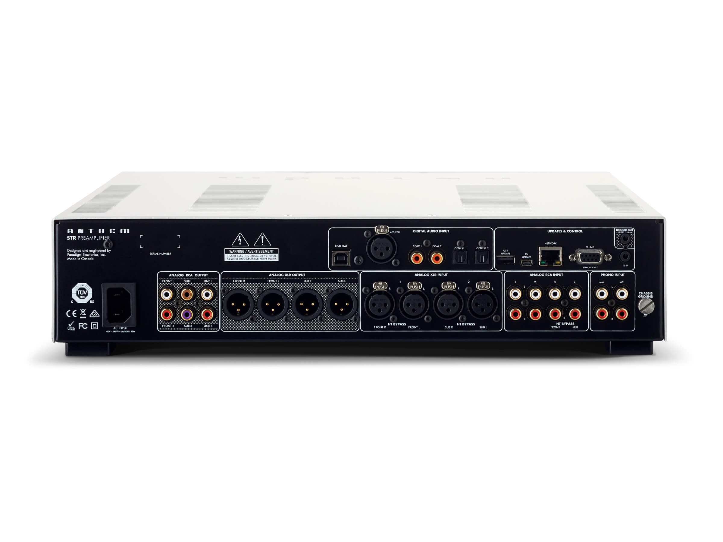 Anthem STR Preamplifier - High-End Audio Preamplifier for Home Theater & Stereo Systems | Perfect for Audiophiles & Music Enthusiasts