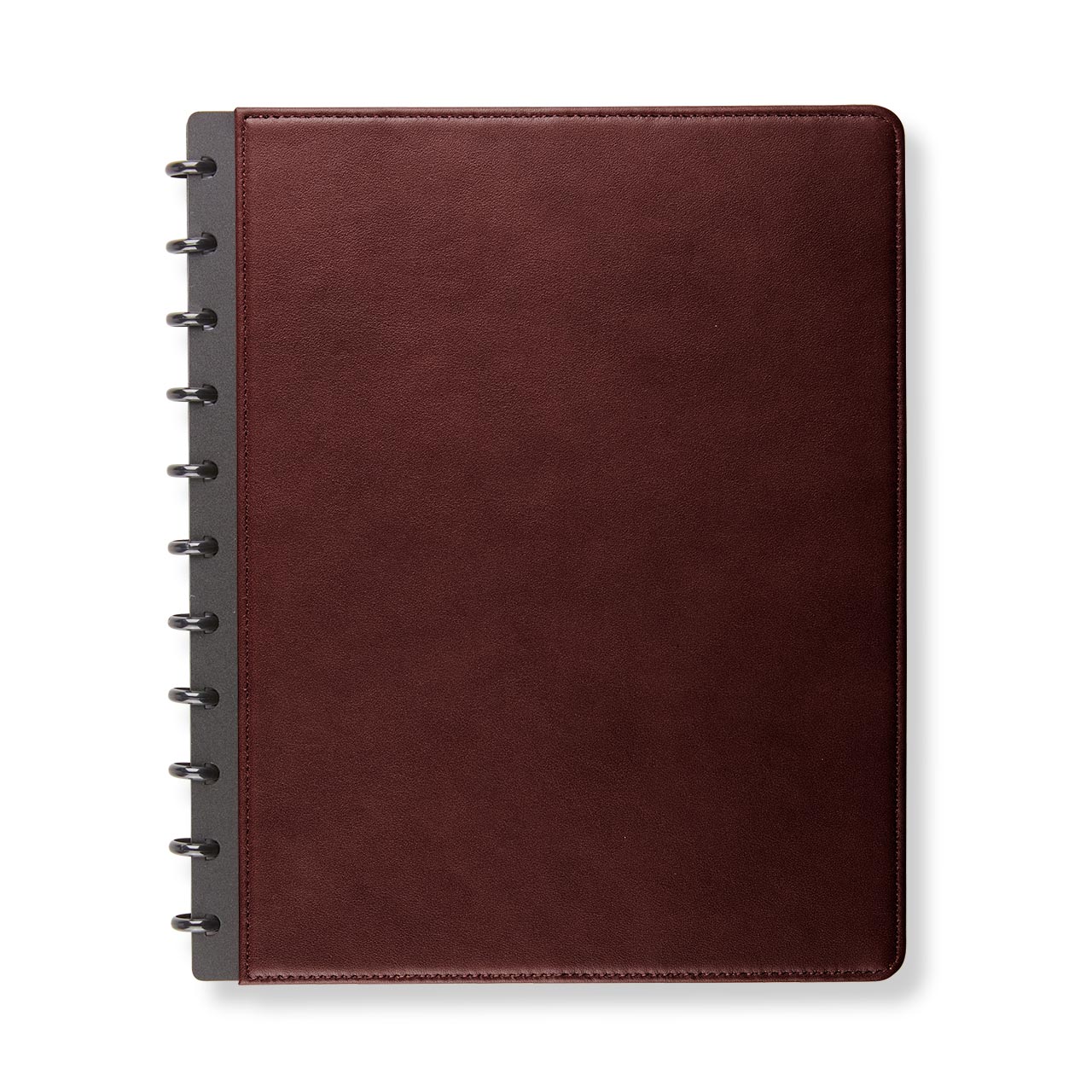 Circa Ex Libris Foldover Discbound Notebook - Refillable Customizable Planner for School, Office & Journaling | Durable Cover & Organizer for Notes, Lists & Planning