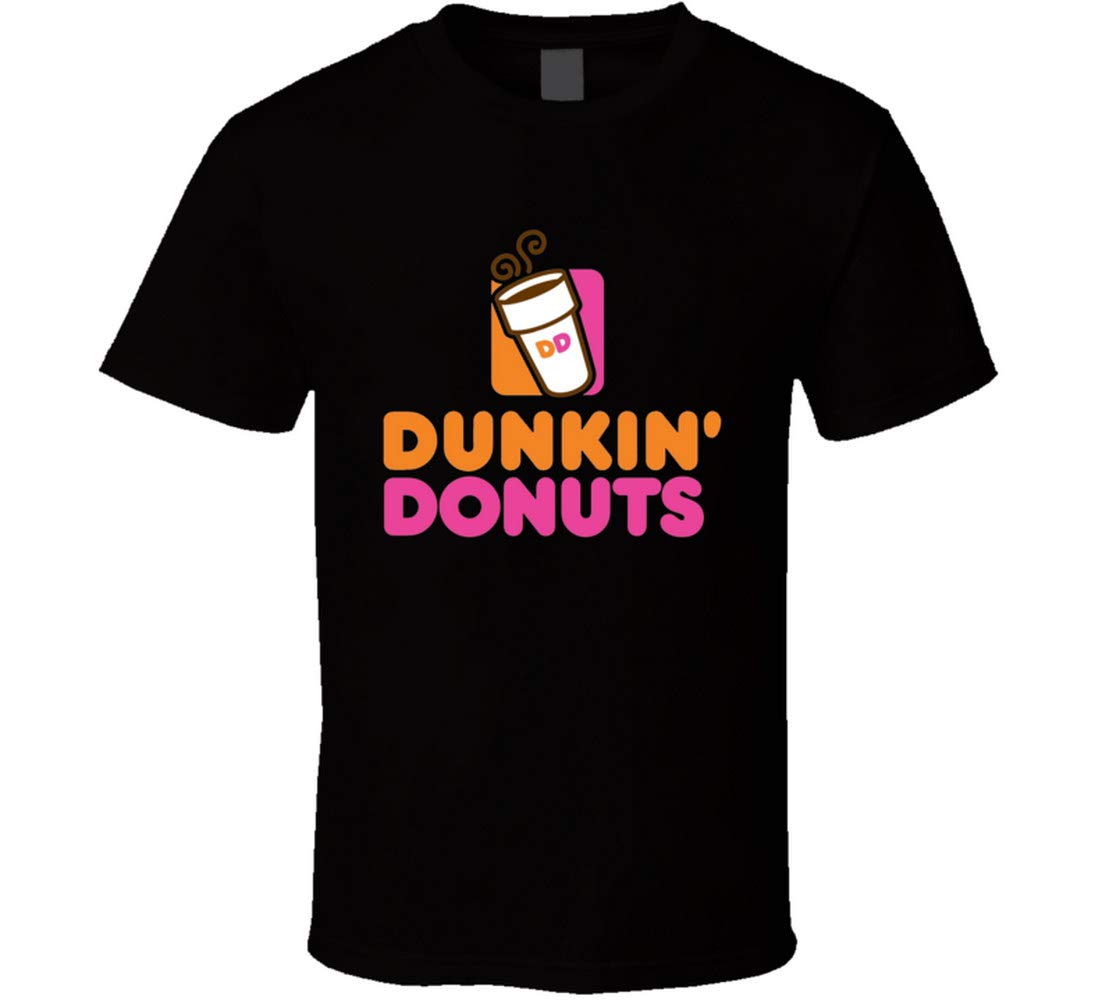 Dunkin Donuts Graphic T-Shirt for Men & Women - Soft Cotton Casual Tee for Coffee Lovers, Donut Fans - Perfect for Casual Wear, Gifts & Coffee Shop Outings