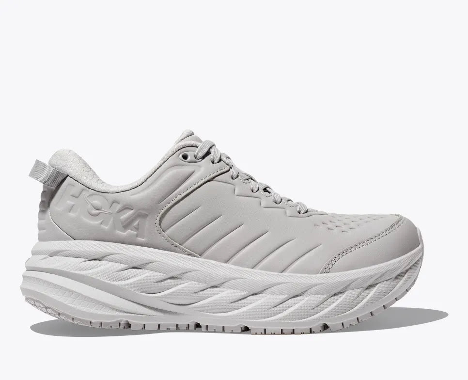 Hoka Bondi SR W Athletic Shoes for Women - Slip-Resistant Running & Walking Shoes - Comfortable Cushioned Sneakers for Nurses, Waitresses & Healthcare Workers