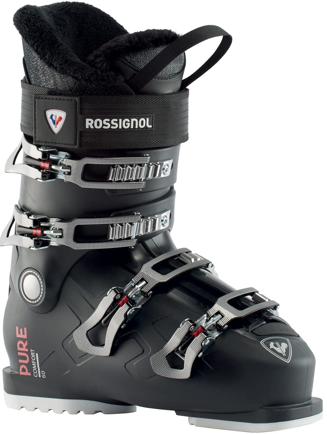 Rossignol Women's Pure Comfort 60 Ski Boots 2023 - Warm & Comfortable Alpine Skiing Boots for Women - Perfect for Downhill Skiing & Winter Sports