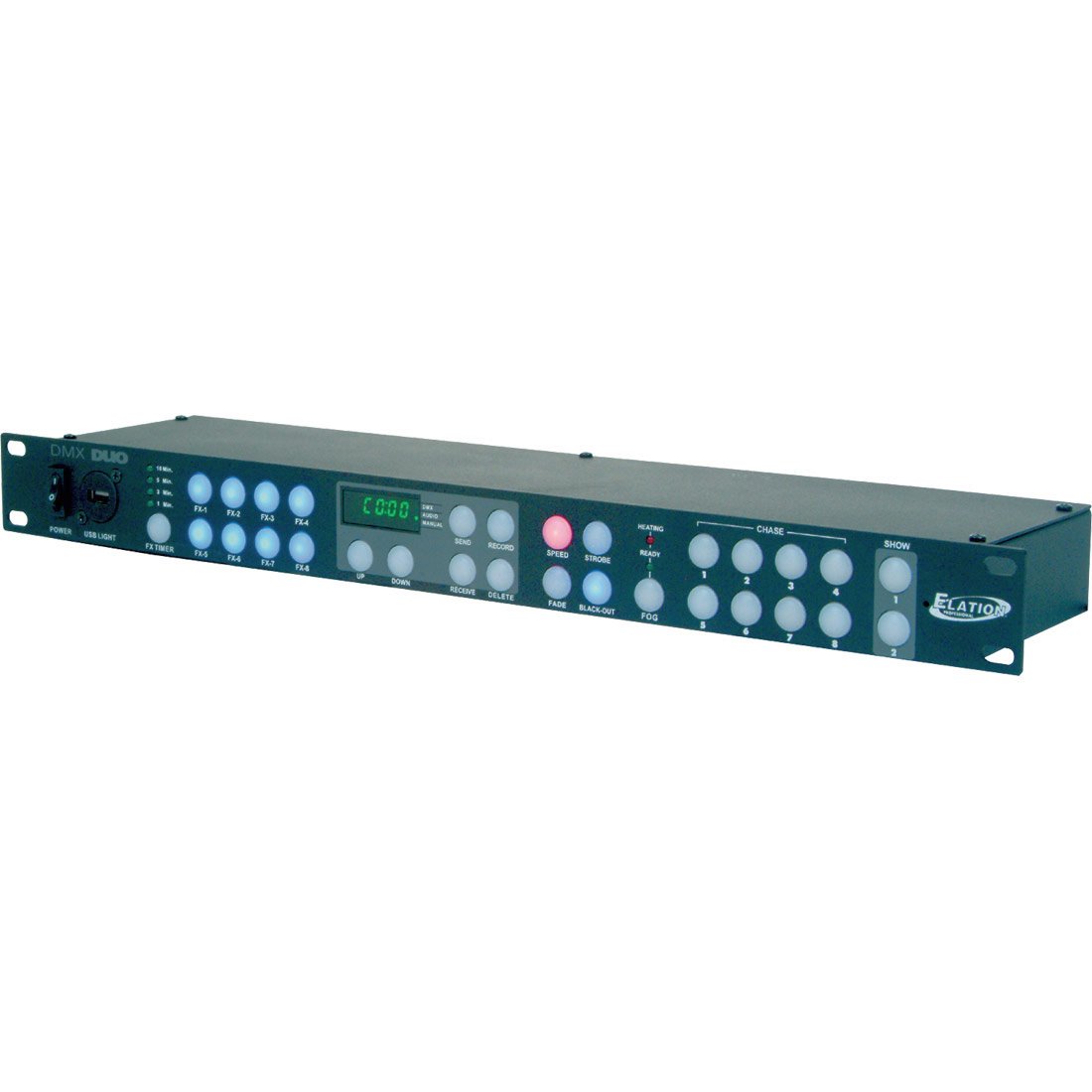 ADJ Products DMX DUO Professional Stage Lighting Controller for DJs, Bands & Live Performances - Perfect for Clubs, Concerts & Events