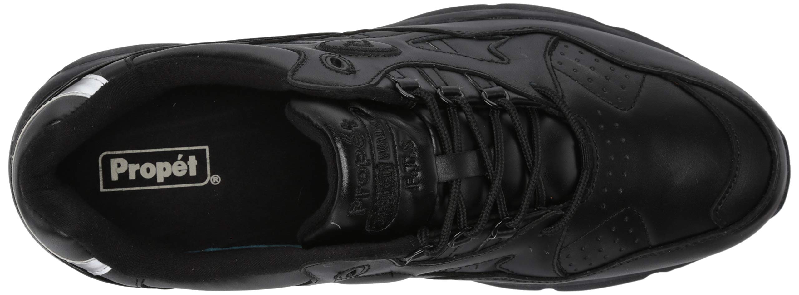 Propét Men's Stark Slip Resistant Work Shoes - Non-Slip Safety Shoes for Construction, Kitchen & Industrial Workers - Comfortable & Durable Work Boots for Long Shifts