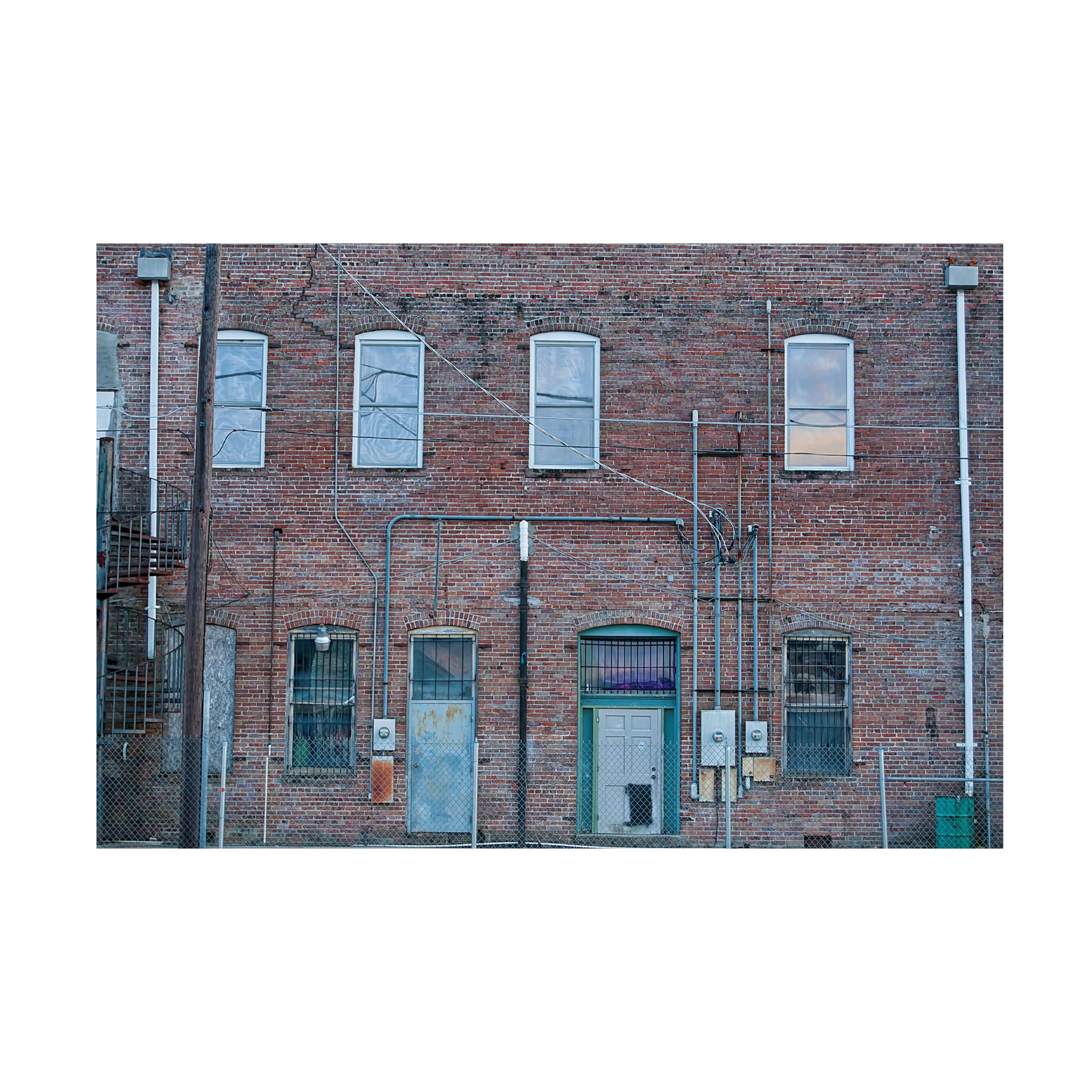 Trademark Fine Art 'Warehouse' Canvas Wall Art Painting by Lori Hutchison - Perfect for Living Room, Bedroom & Office Decor