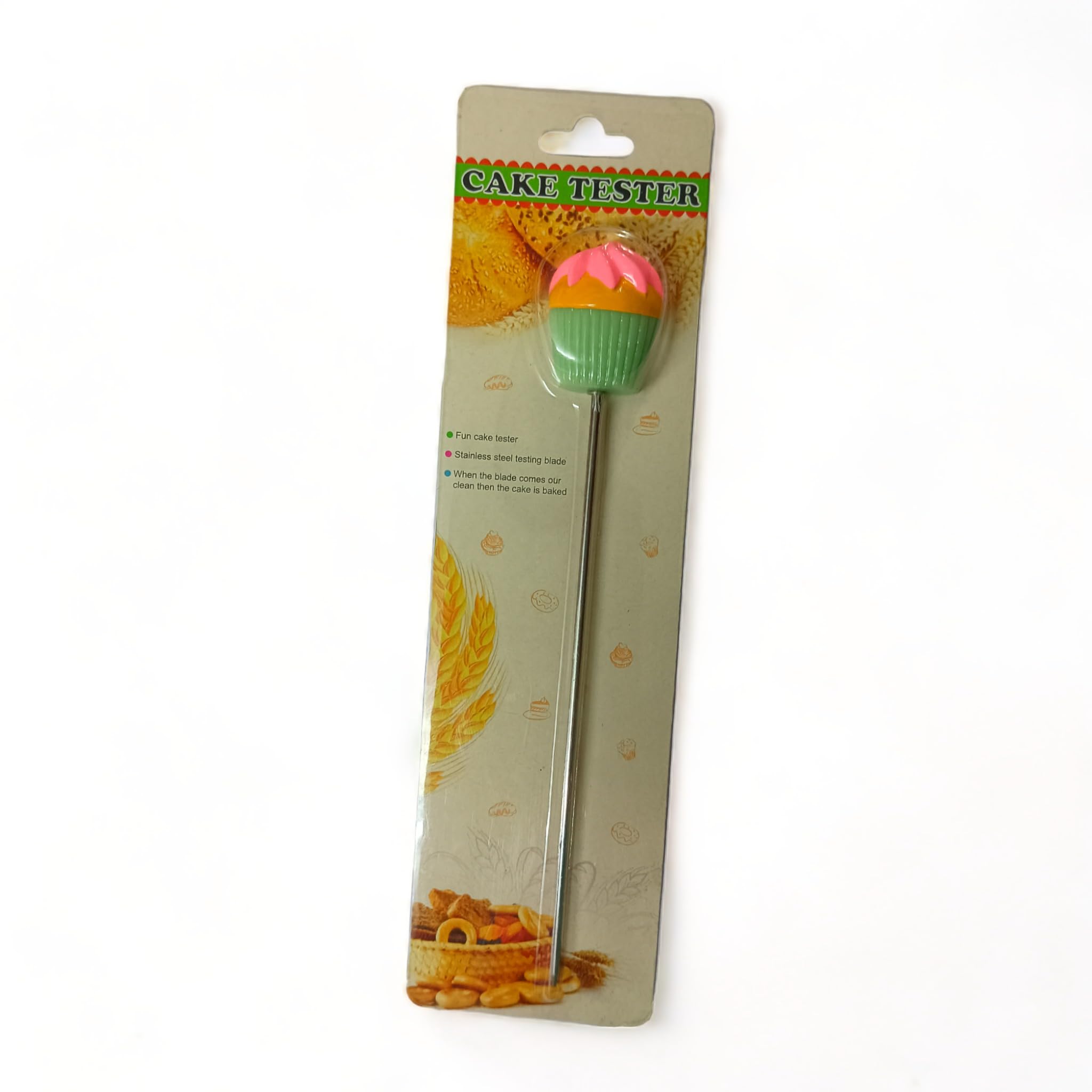 Stainless Steel Cake Tester Needles - Professional Baking Tool for Cakes, Cupcakes, Bread & Cookies | Perfect for Home Bakers & Pastry Chefs | Essential for Testing Doneness & Ensuring Perfect Bakes Every Time