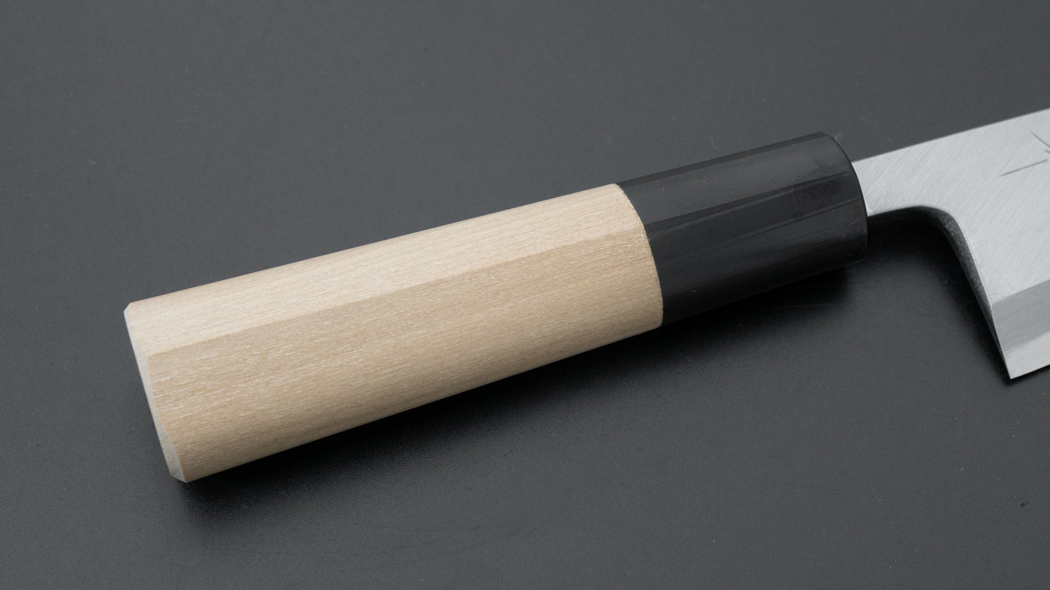 Hitohira Togashi White #2 Deba Knife 120mm - Japanese Chef Knife with Ho Wood Handle (D-Shape & Saya Included) - Perfect for Sushi, Filleting Fish & Precision Cutting