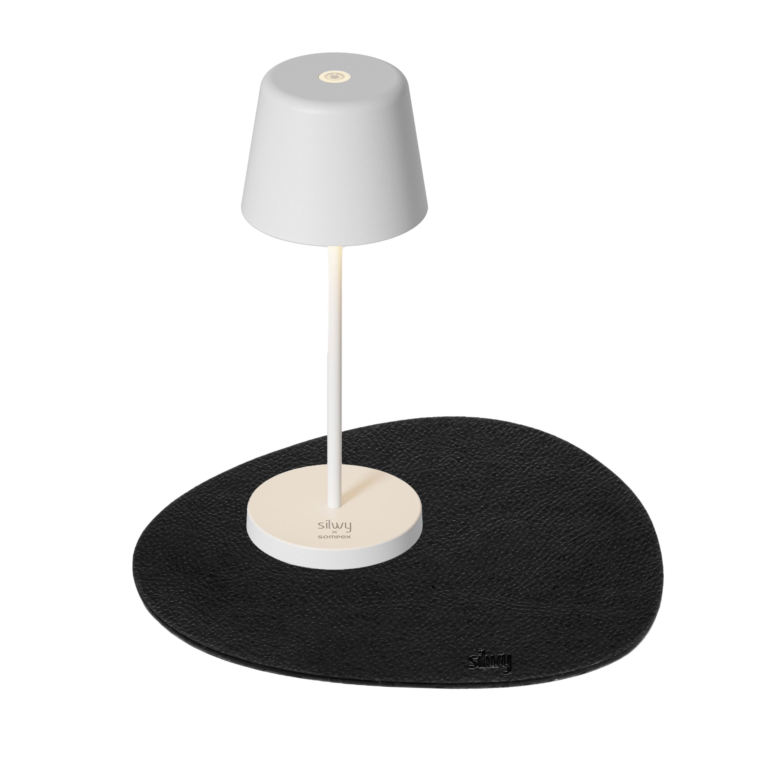MONACO WHITE Magnetic LED Light with Base Set - Perfect for Kitchen, Bedroom, and Office Lighting
