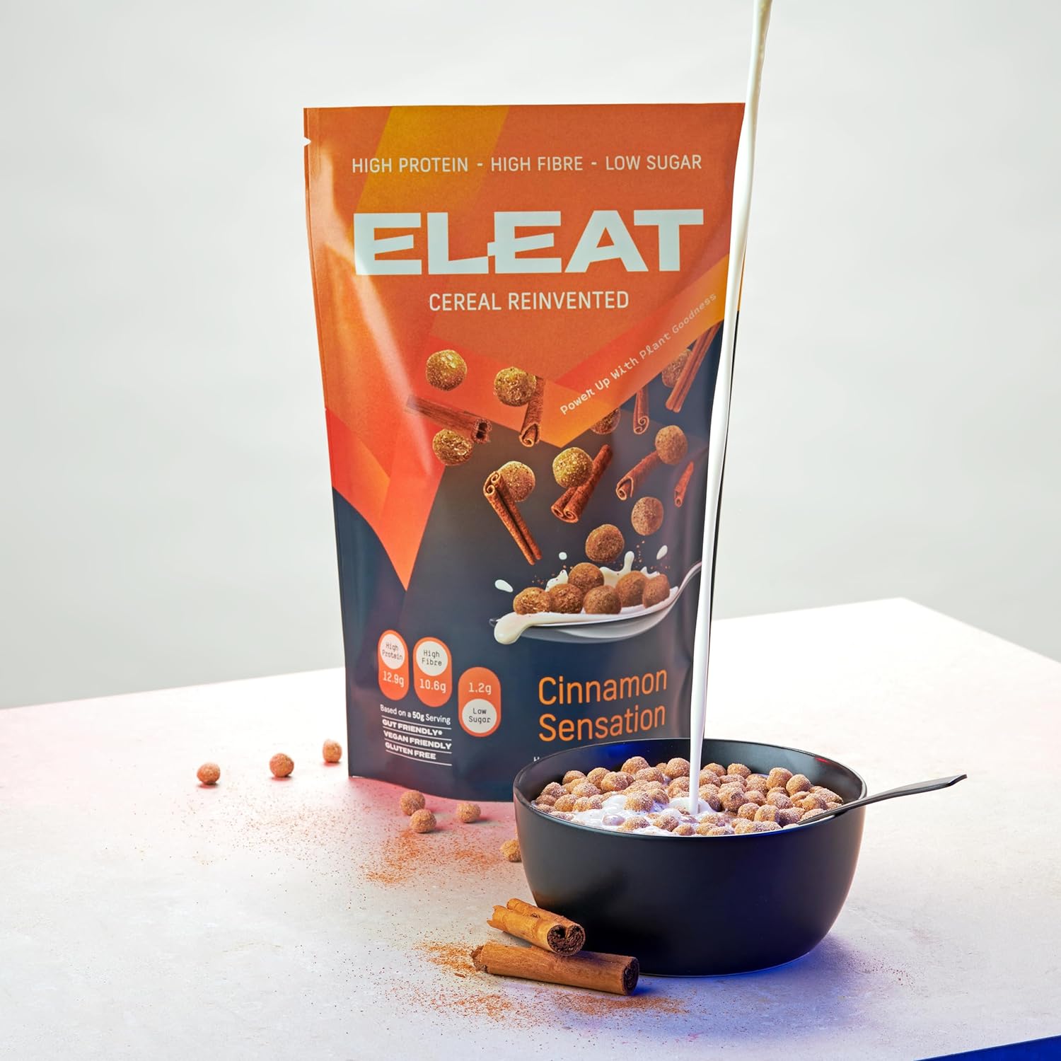 Eleat Balanced High Protein Cereal 250g - Healthy Breakfast & Snack for Fitness, Weight Loss & Active Lifestyle