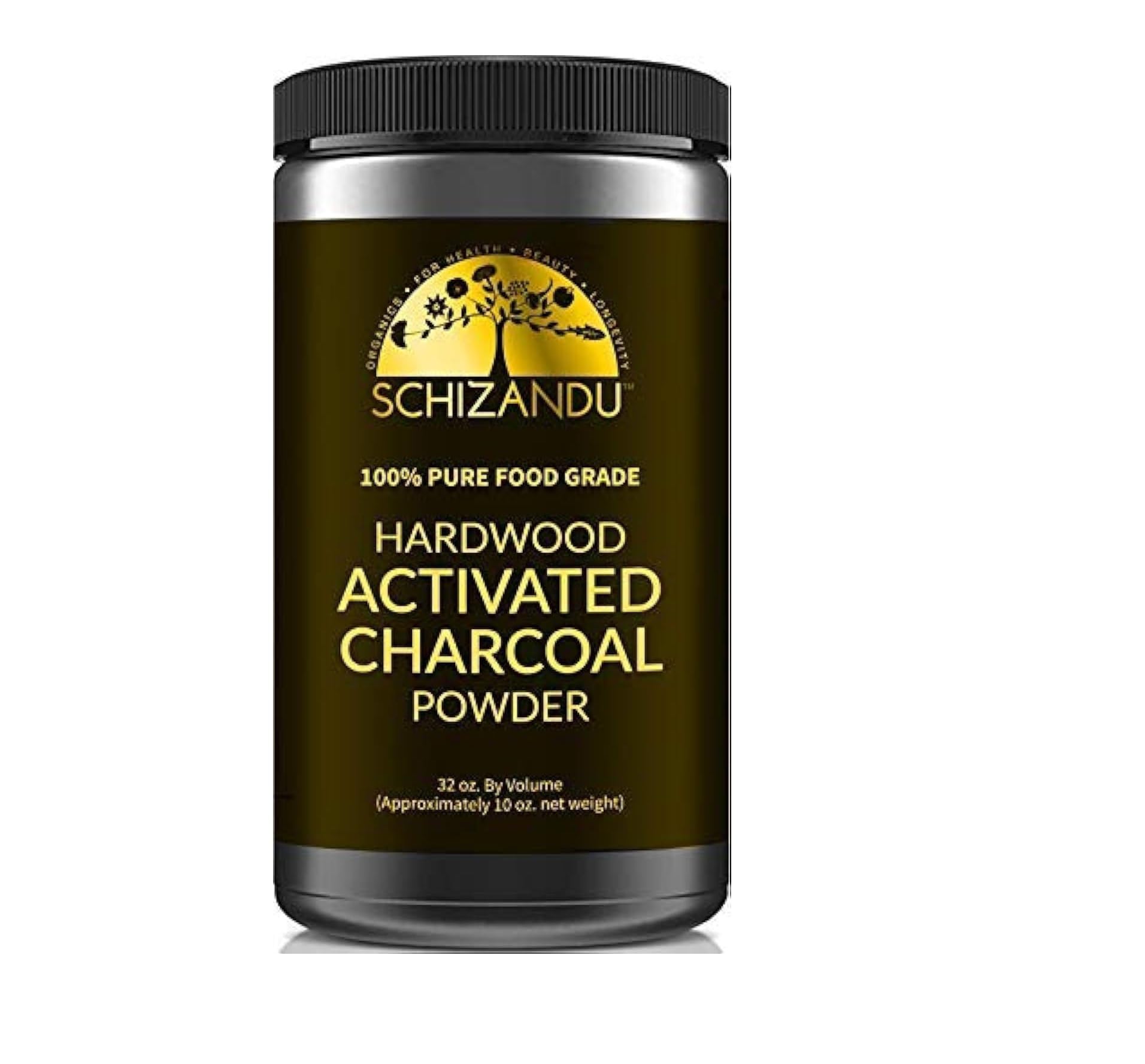 Activated Hardwood Charcoal Powder for Skin Care, Body Detox & Teeth Whitening | Natural Dietary Supplement | Supports Oral Health & Digestive Cleansing | Perfect for Detox Drinks, Face Masks and Toothpaste Booster