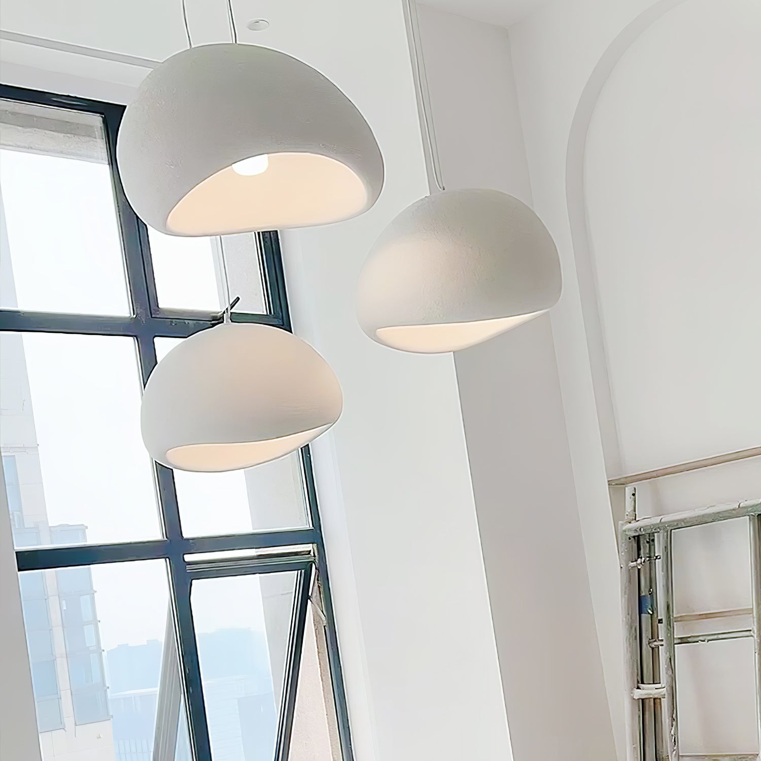Modern Cloud Pendant Light Fixture - Stylish Hanging Ceiling Lamp for Living Room, Bedroom & Dining Area - Perfect for Home Decor and Ambient Lighting