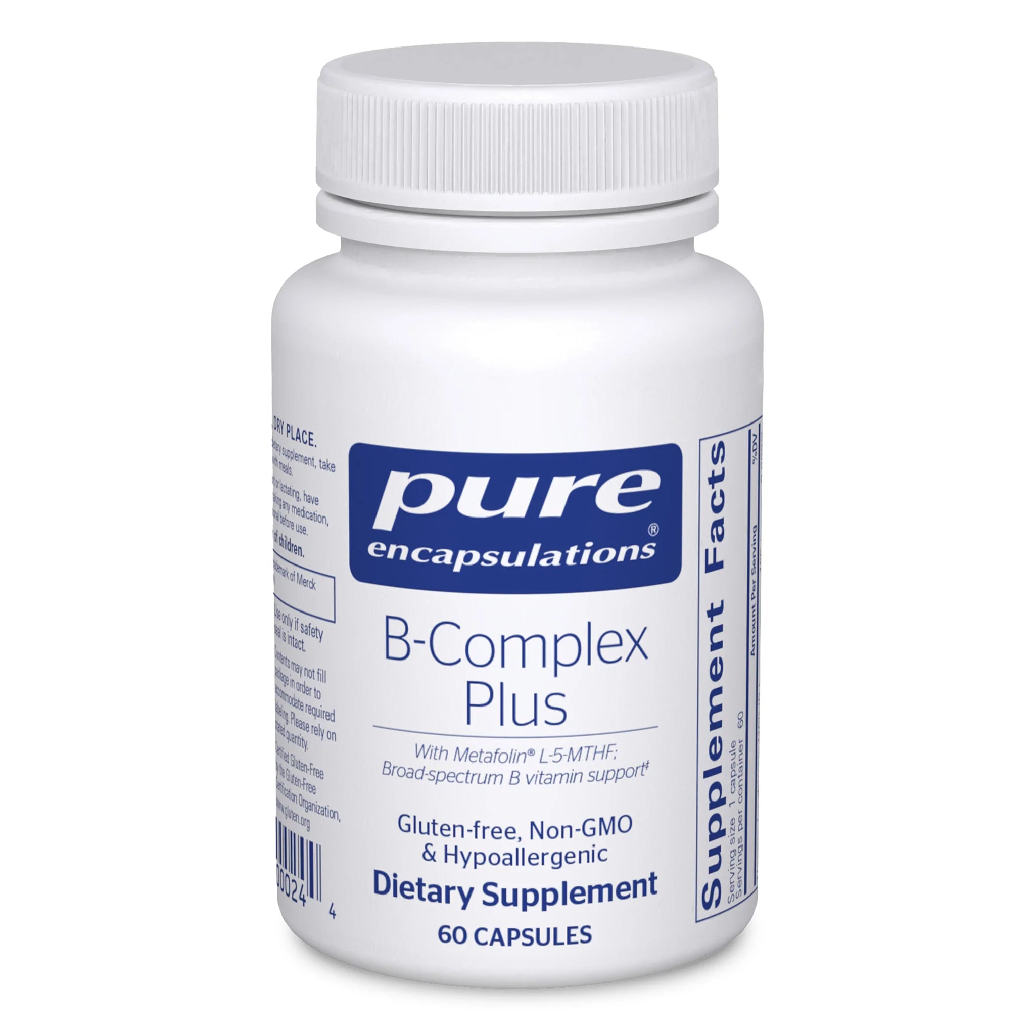 Premium Vitamin B Complex Supplement with All 8 B Vitamins - 120 Capsules for Energy, Metabolism & Stress Support - Ideal for Busy Professionals & Active Lifestyles