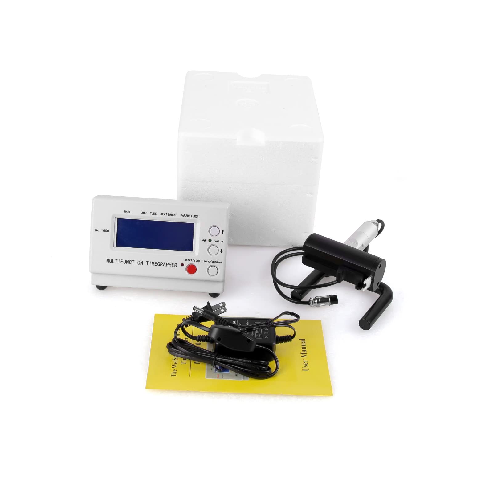 SWANSOFT Timegrapher No.1000 - Professional Multifunctional Watch Tester & Timing Machine for Watchmakers | Precision Calibration Tool for Mechanical & Automatic Watches | Perfect for Watch Repair Shops, Jewelers & Horology Enthusiasts