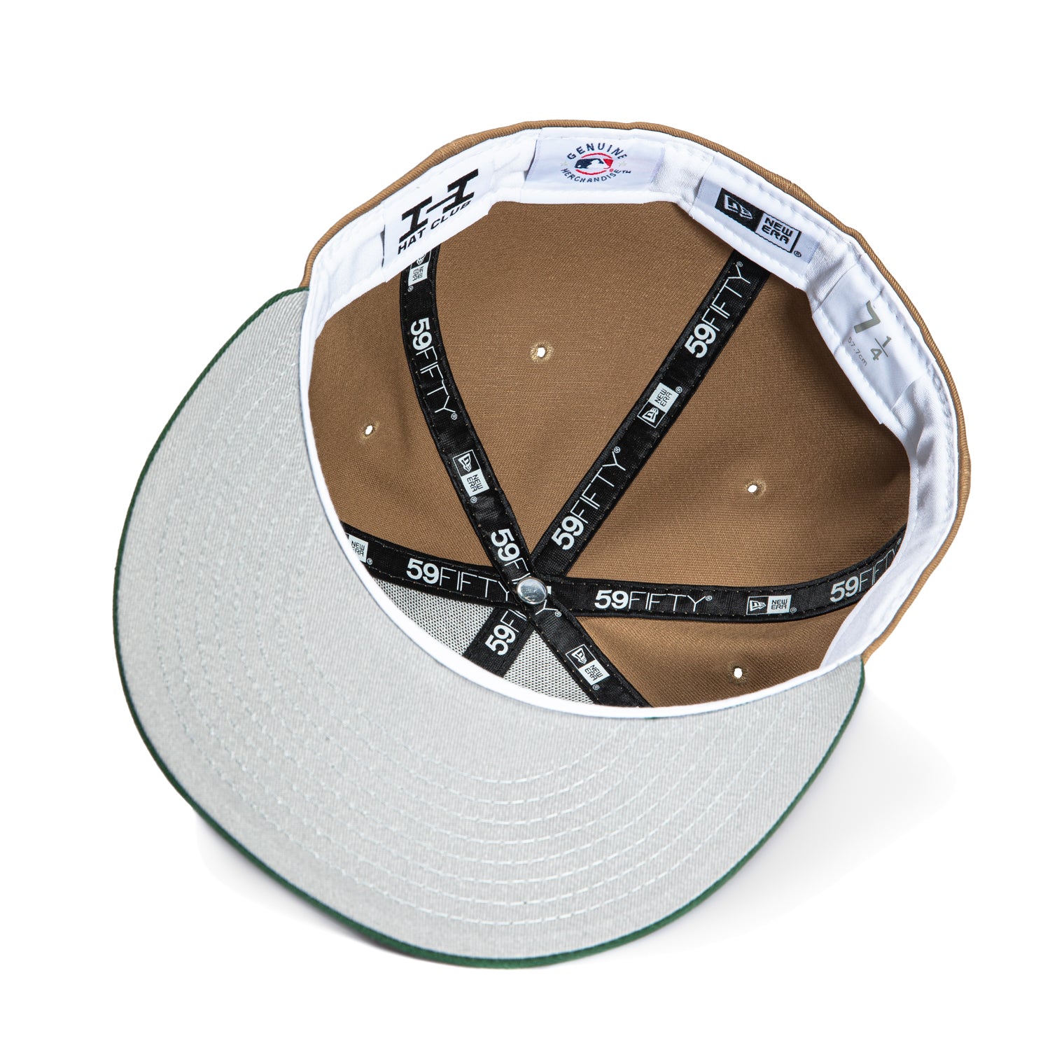 New Era 59Fifty Atlanta Braves 2025 All Star Game Patch Stars Hat - Khaki & Green Baseball Cap for Men - Perfect for MLB Games, Sports Events & Casual Wear