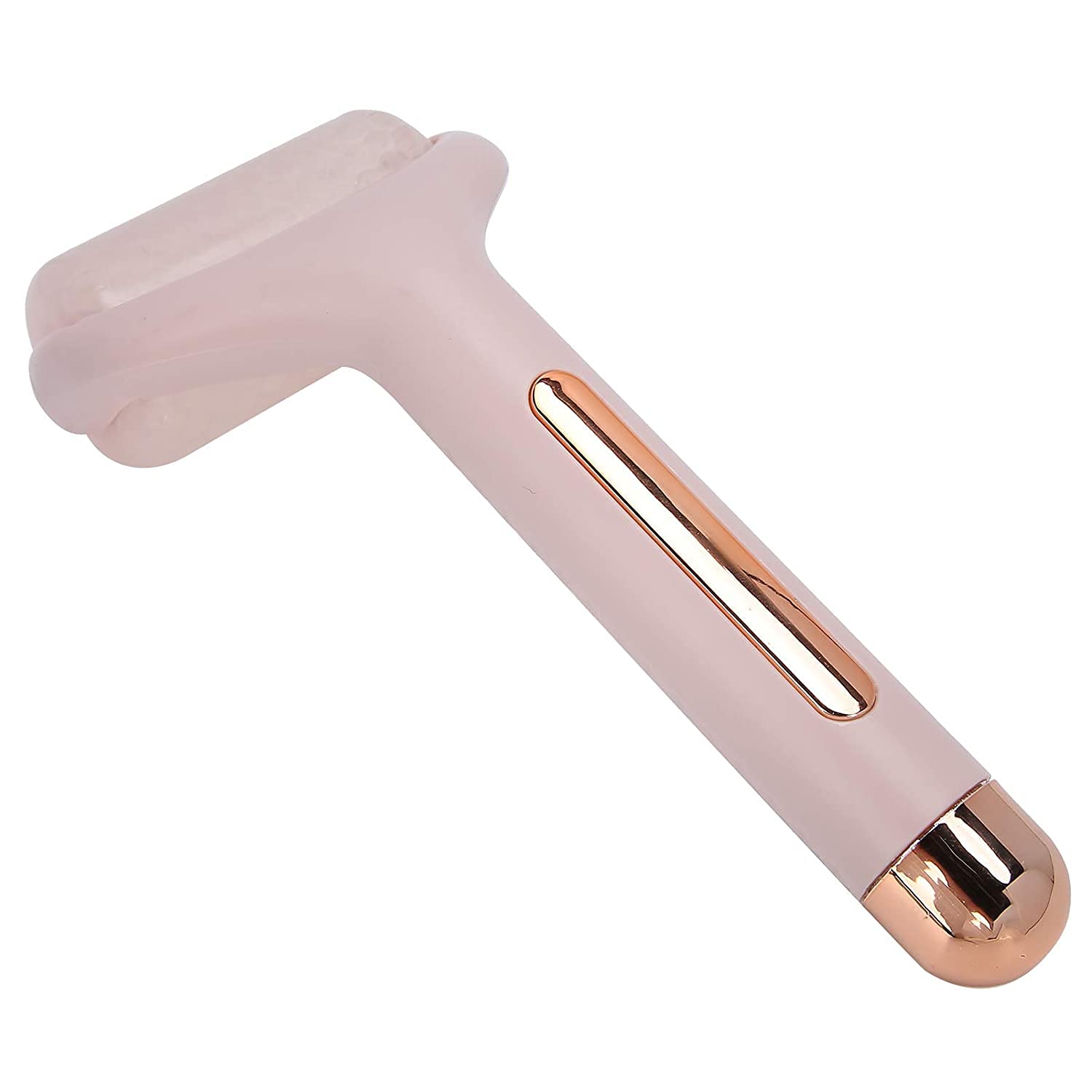 KolorFish Ice Roller Face Massager for Skin Tightening & Wrinkle Reduction - Cooling Therapy to Brighten Complexion, Reduce Under Eye Puffiness - Migraine & Pain Relief - Perfect for Morning Skincare Routine & Post-Workout Recovery (Pink)