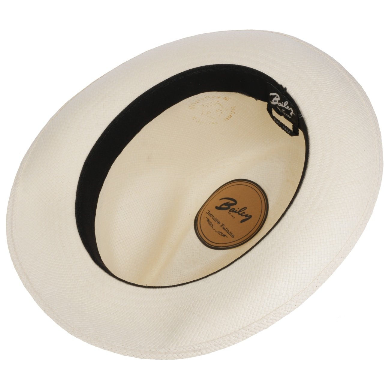 Bailey 1922 Cuban Panama Hat - Handwoven Straw Fedora for Men & Women | Perfect for Beach, Summer Outfits & Outdoor Events