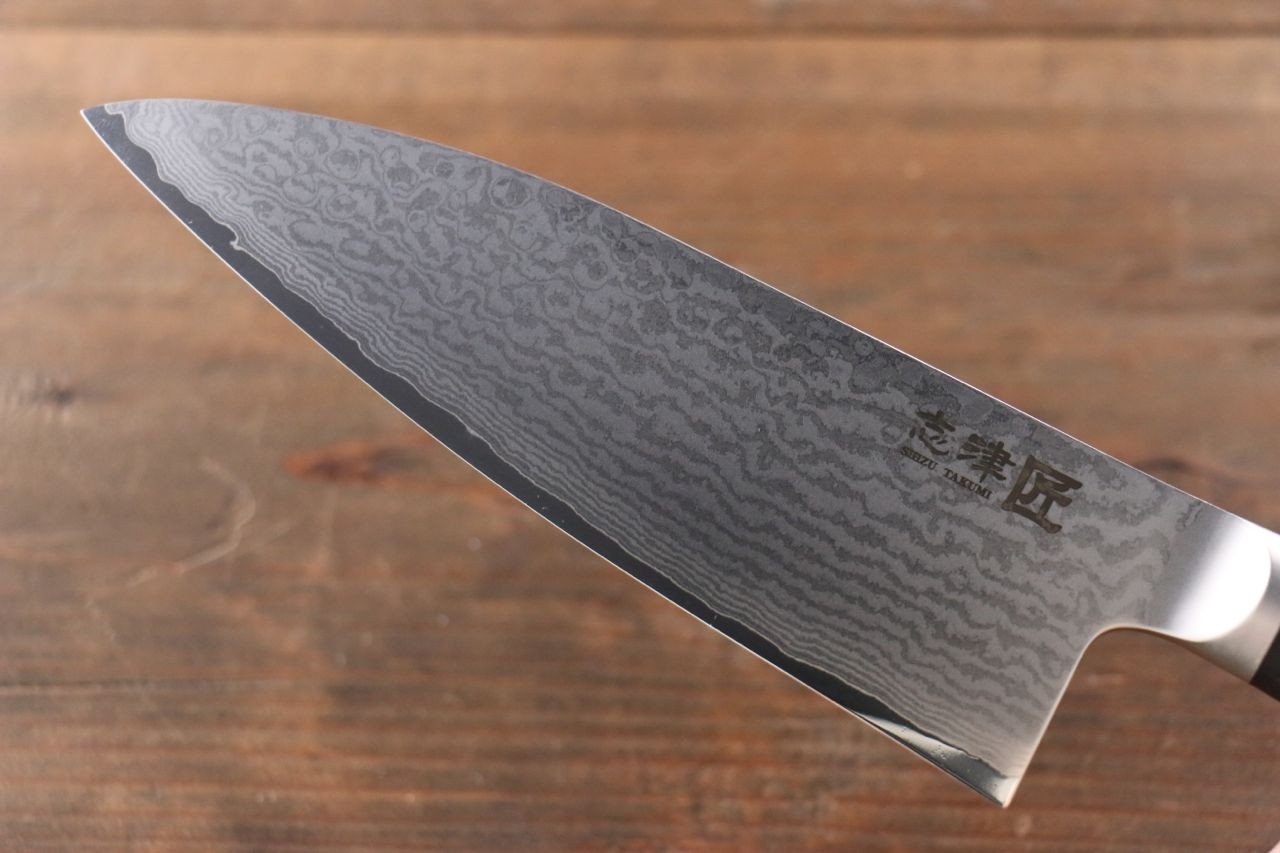 Premium Miyako AUS8 33-Layer Damascus Deba Knife 165mm - Japanese Chef Knife for Sushi, Fish Filleting & Precision Cutting - Professional Kitchen & Home Cooking Essential