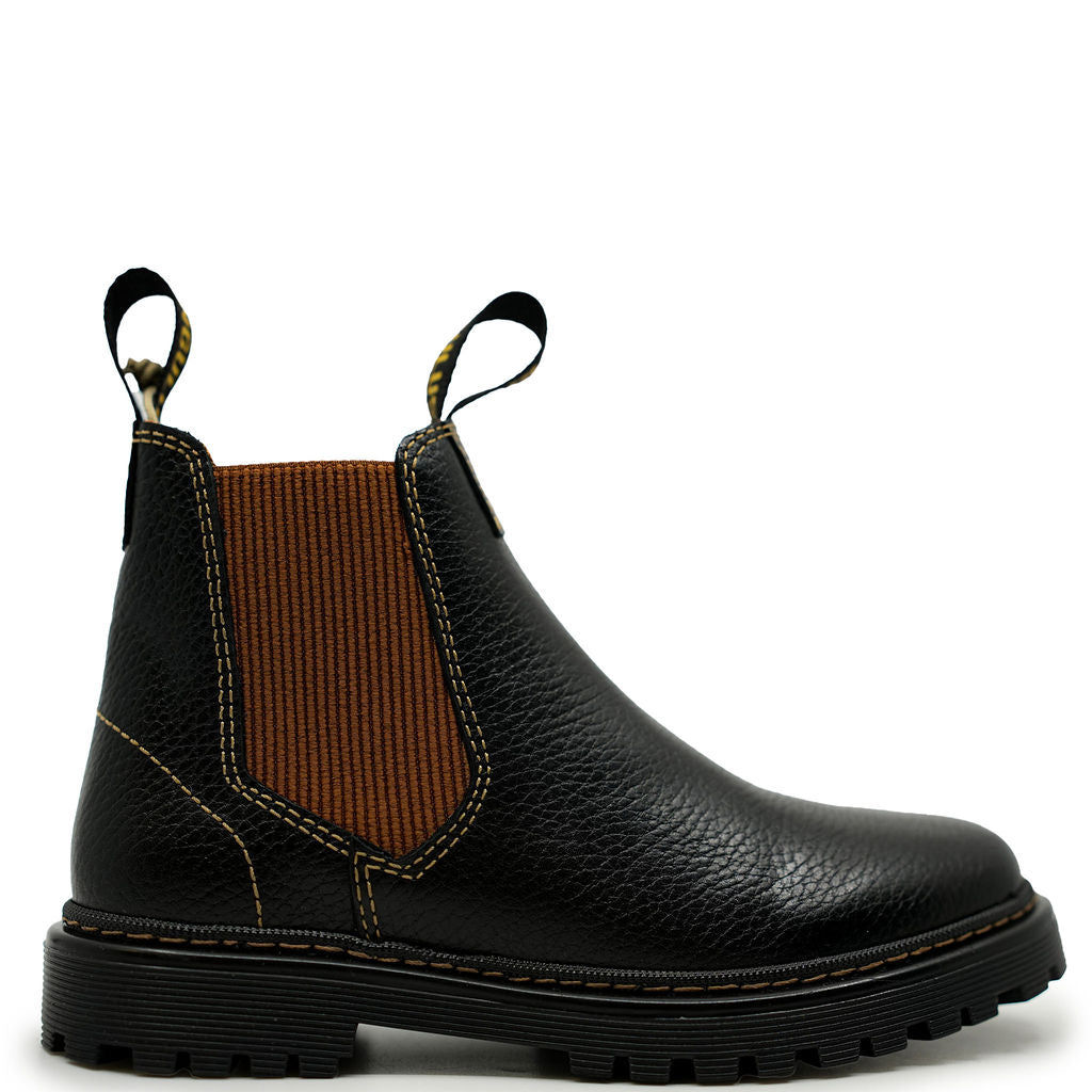 Angulus Black and Brown Leather Boots for Men & Women | Waterproof & Comfortable | Perfect for Hiking, Outdoor Adventures & Casual Wear