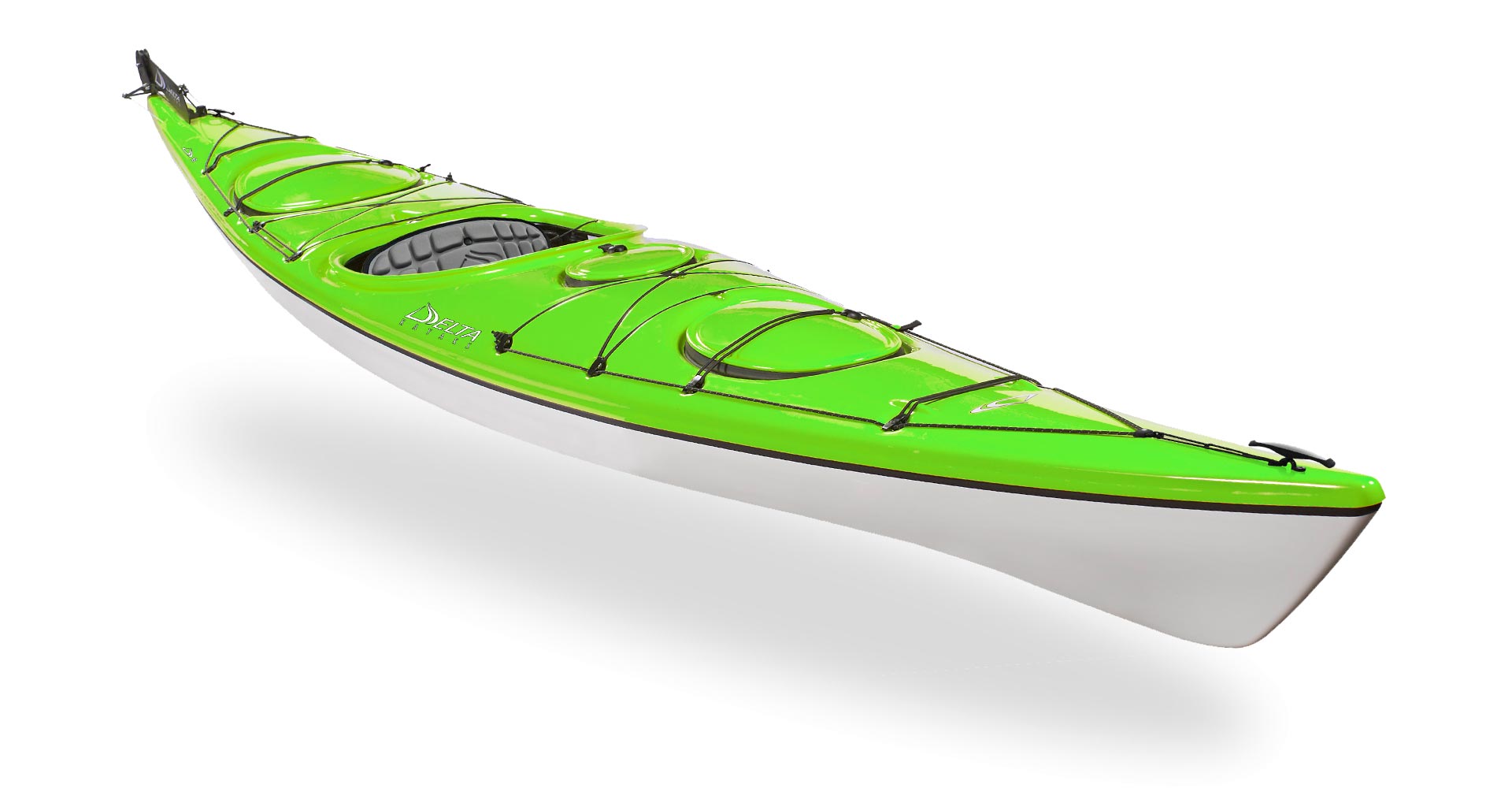Delta 16 Kayak with Rudder System - Lightweight Fishing & Touring Canoe for Lakes & Rivers | Perfect for Outdoor Adventures & Water Sports