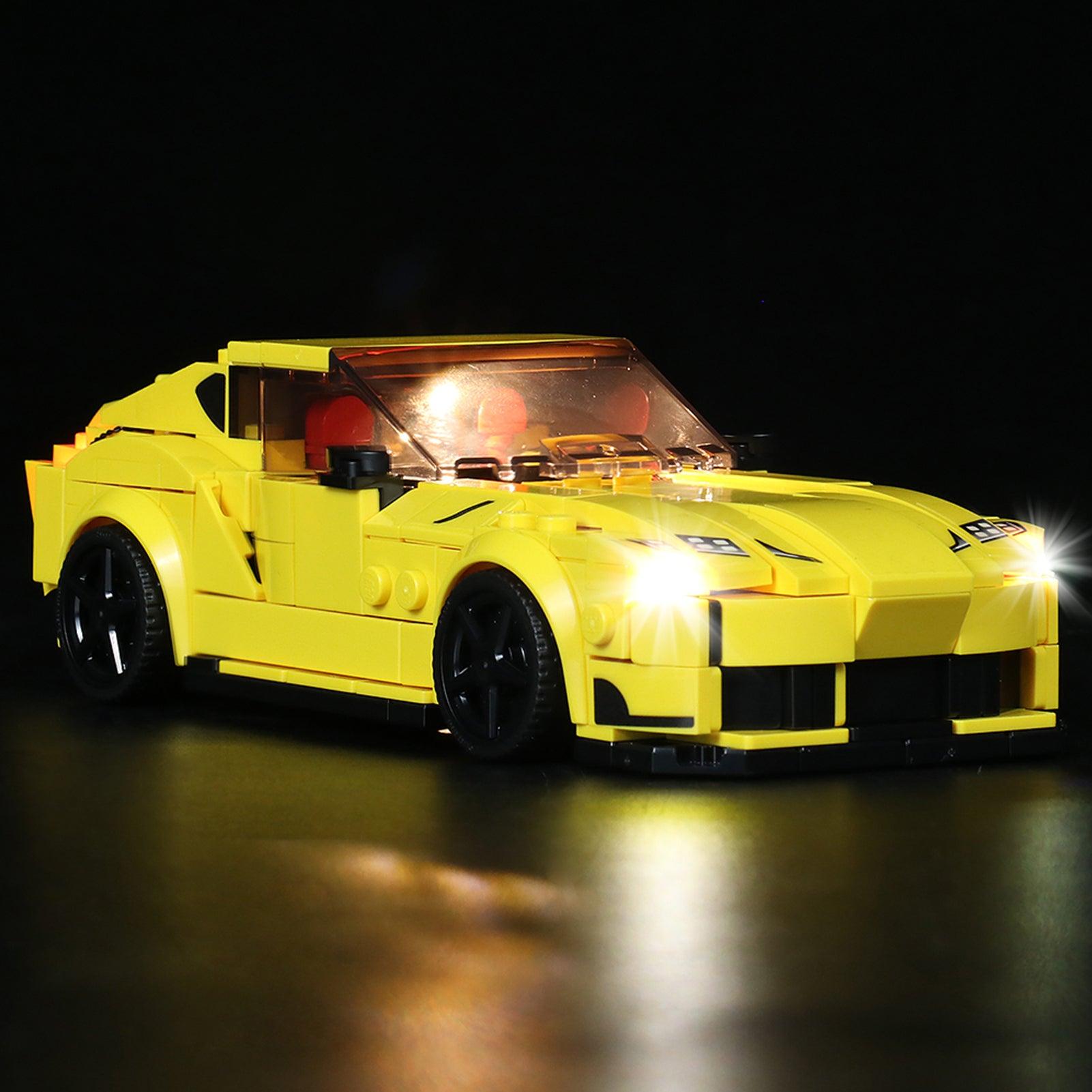 LEGO GR Supra Car Speed Champions 76901 Light Kit - LED Lighting Set for LEGO Models - Perfect for Display & Nighttime Play