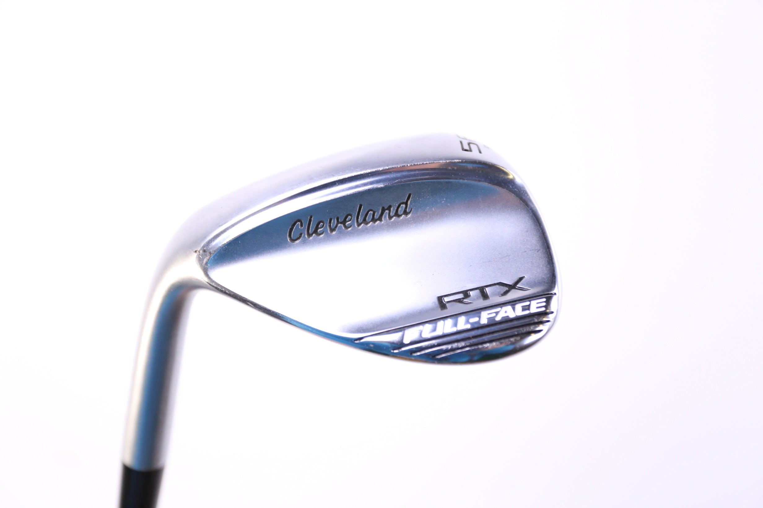 Used Cleveland RTX Full Face ZipCore Tour Sand Wedge - Left Handed 56° Stiff Flex Golf Club for Bunker Shots & Short Game Improvement