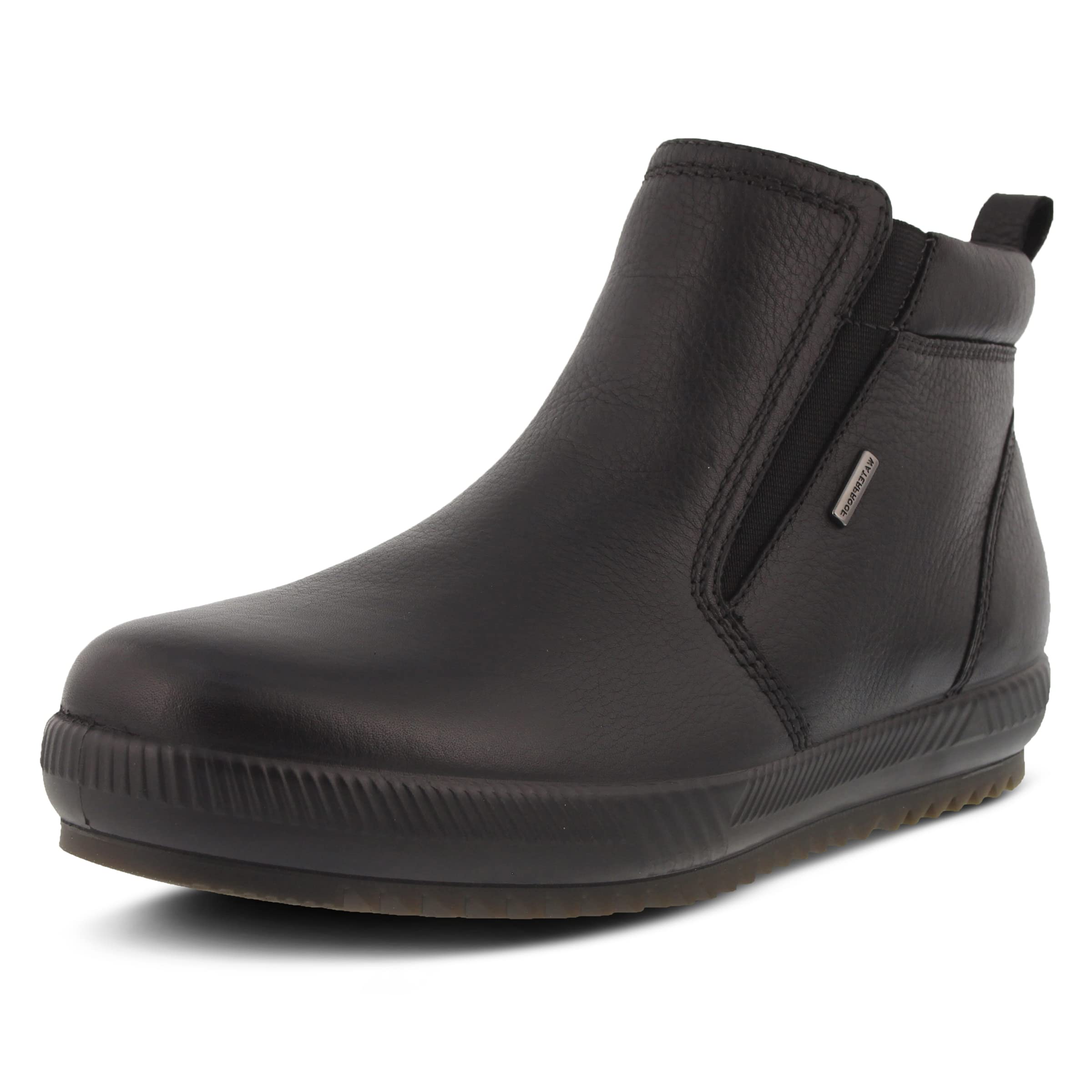 Spring Step Gustavo Men's Leather Ankle Boots - Comfortable Slip-Resistant Work Boots for Outdoor, Hiking & Casual Wear