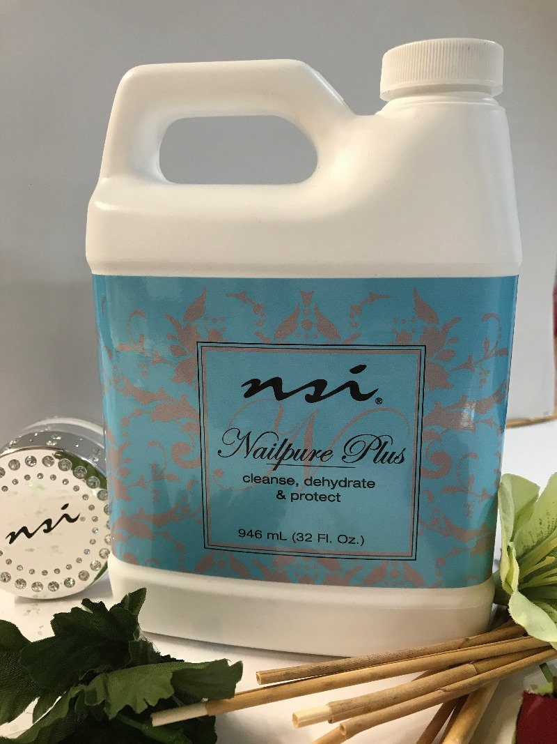 Nailpure Plus Nail Dehydrator for Acrylic & Gel Nails - Professional Nail Prep Solution for Salon & Home Manicures