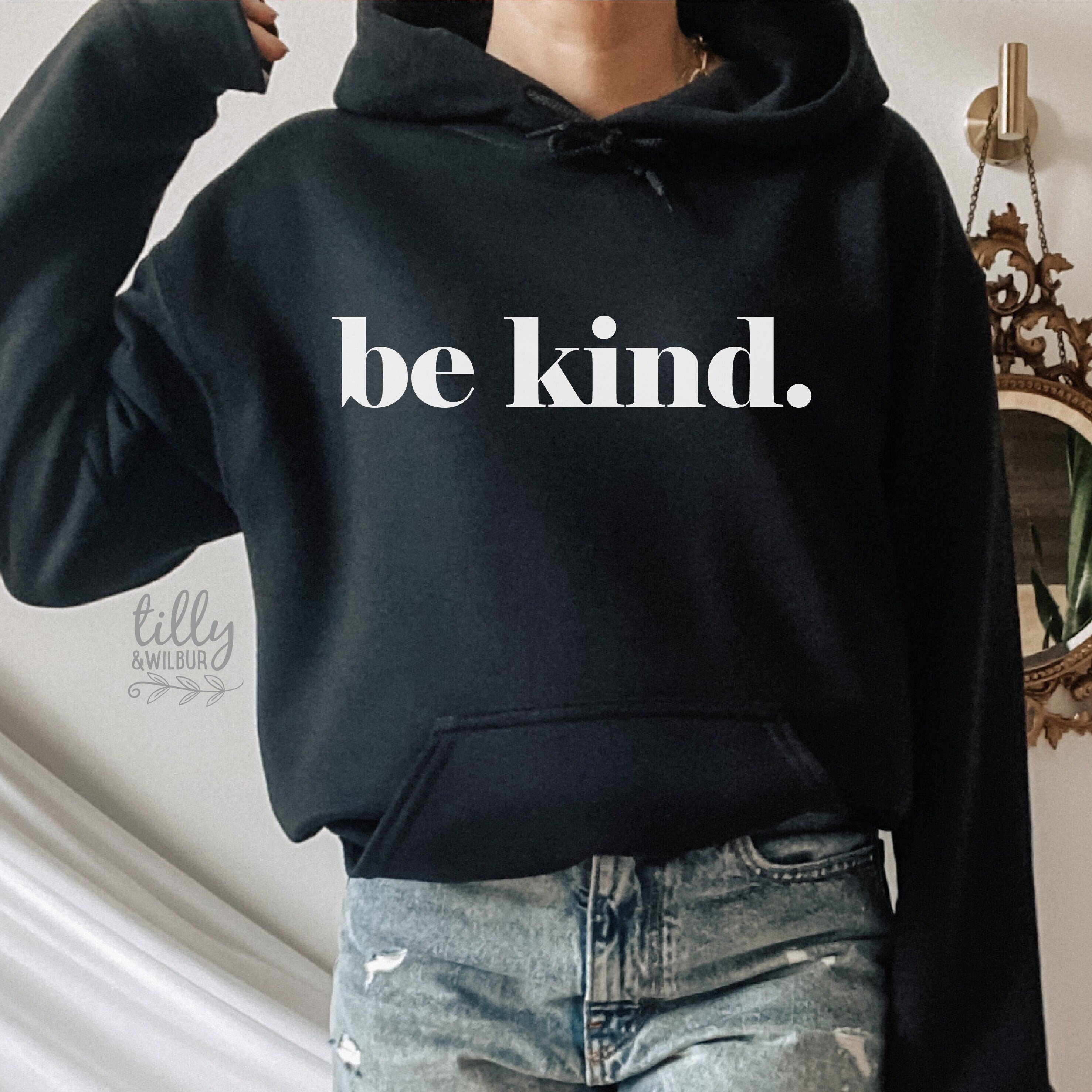 Be Kind Women's 61862 Casual T-Shirt - Soft Cotton Comfort Fit Tee for Everyday Wear, Workout & Lounge