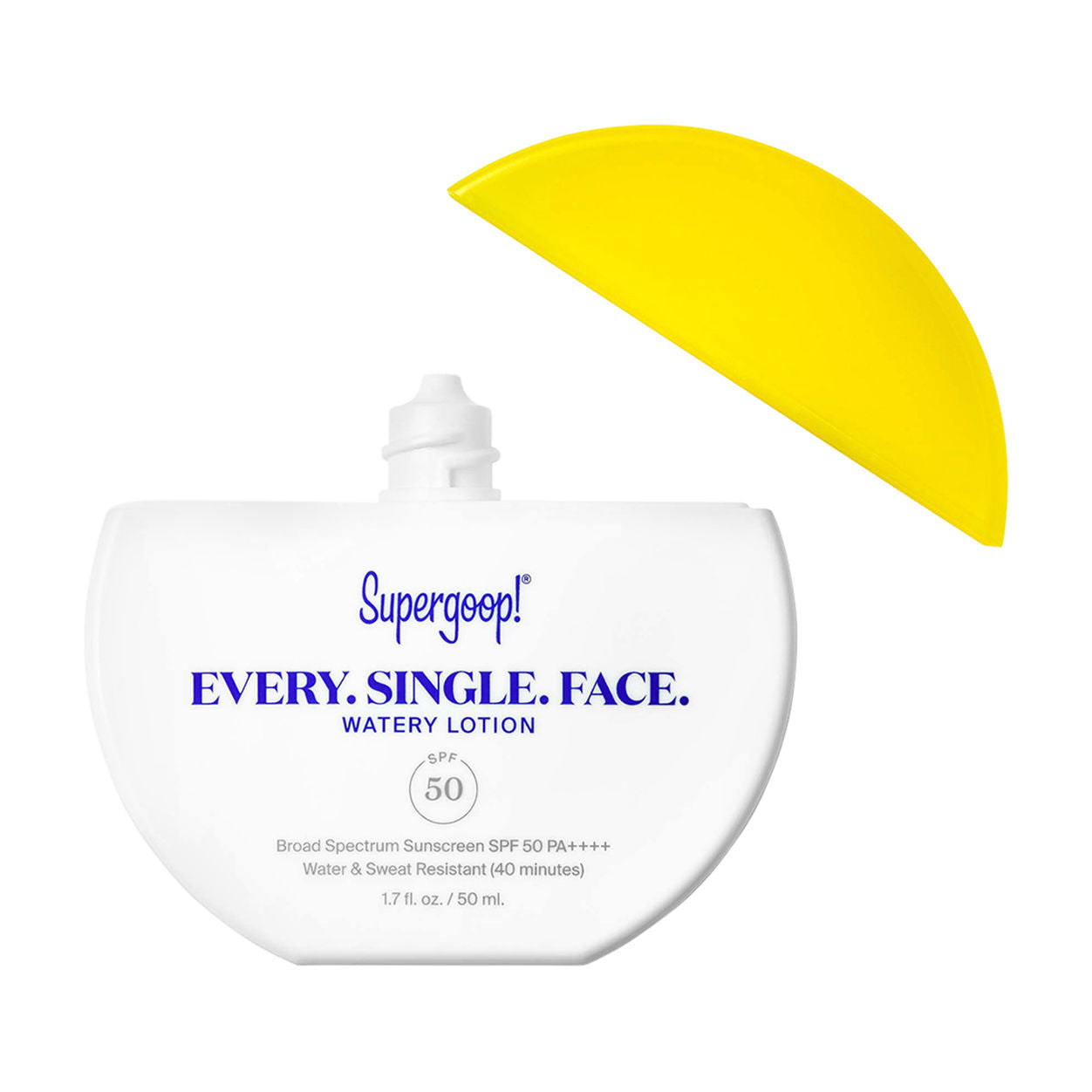 Every. Single. Face. Watery Lotion SPF 50 - Lightweight Hydrating Sunscreen for Daily Use, Perfect for Outdoor Activities & Beach Days