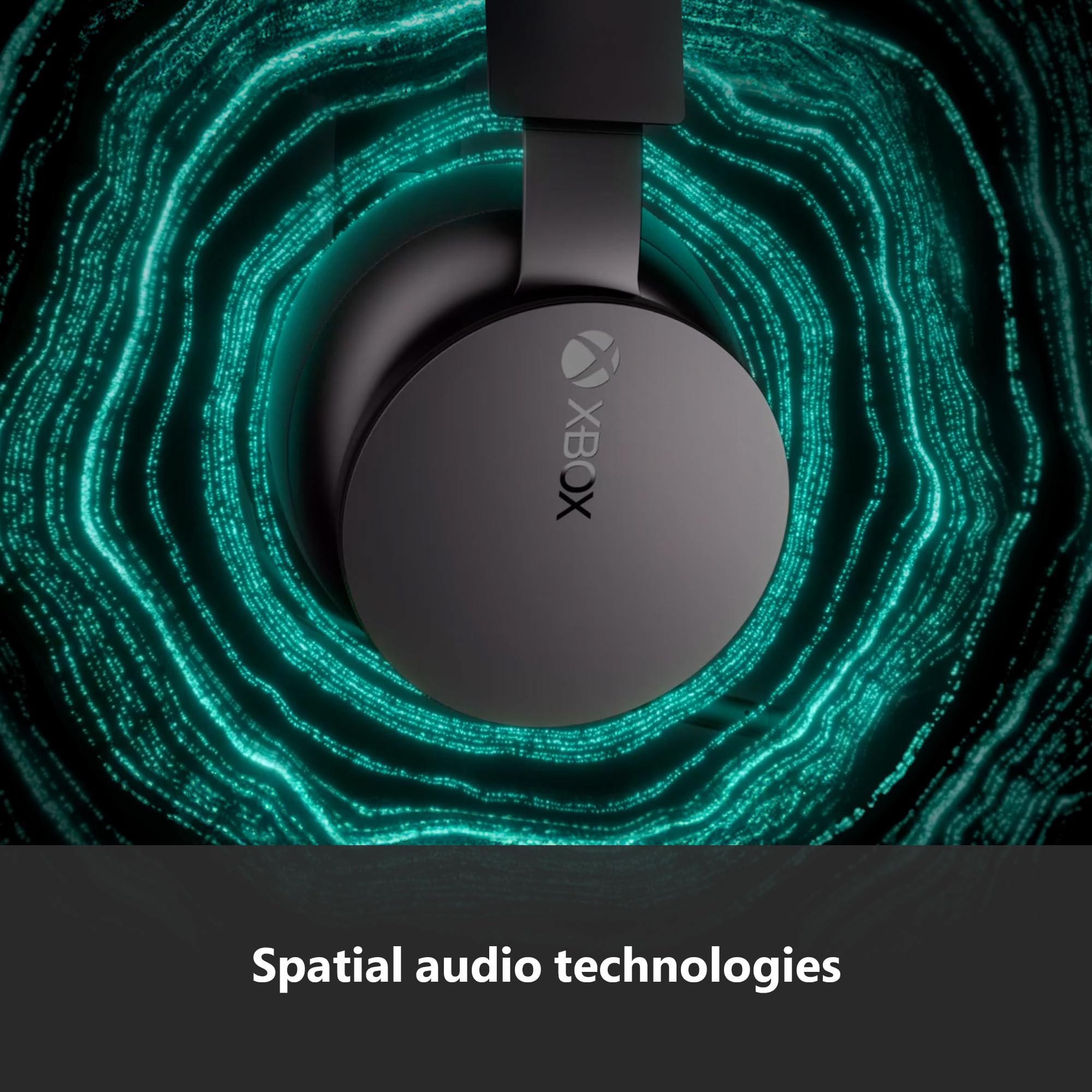 Xbox Wireless Gaming Headset with Dolby Atmos & Spatial Audio - Over-Ear Headphones for Xbox Series X|S, One, PC & Mobile - Carbon Black - Perfect for Immersive Gaming, Streaming & Online Chat