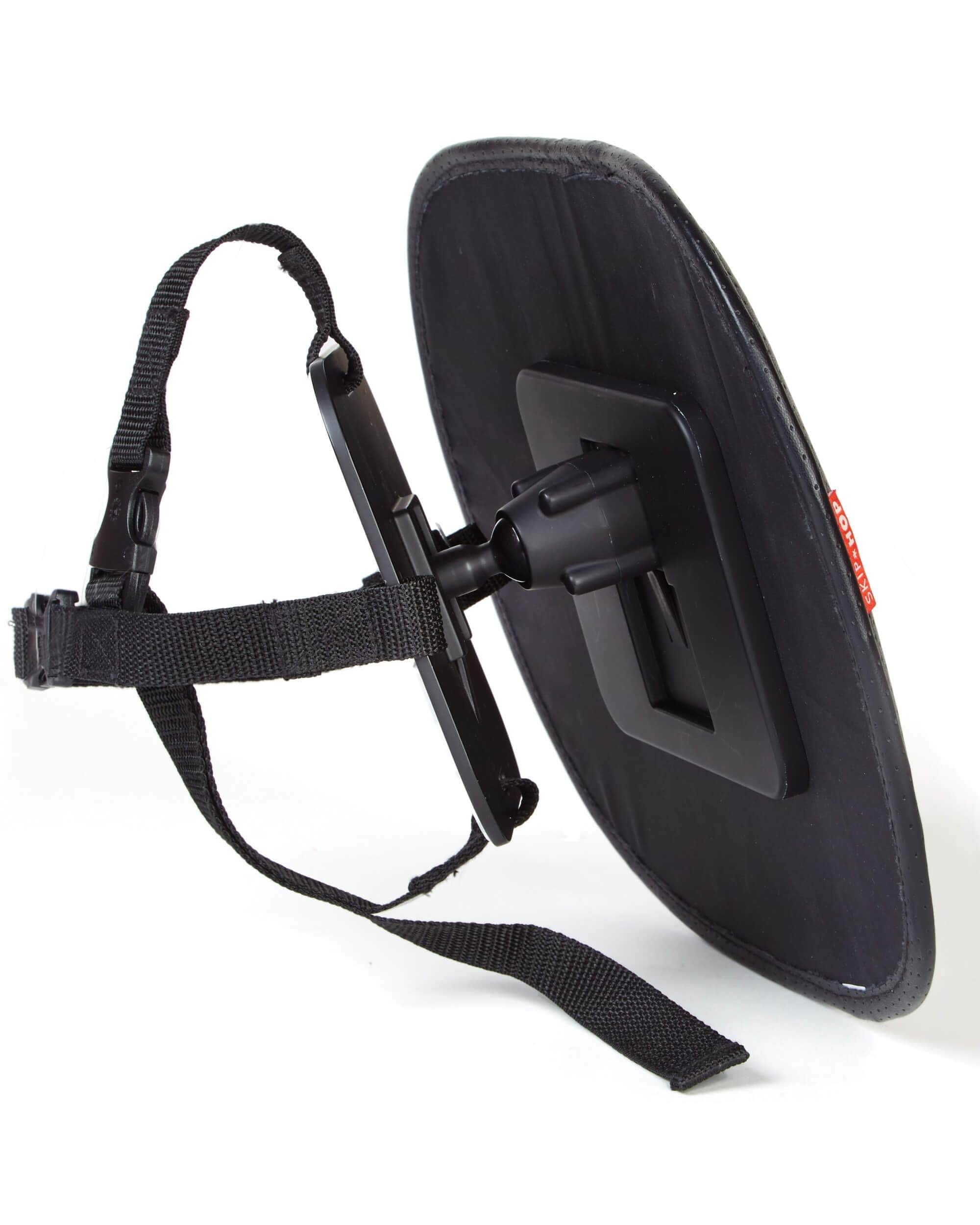 Skip Hop Backseat Mirror - Tonal Chevron Design for Babies & Toddlers - Safe Car Seat Mirror for Rear-Facing Infants - Perfect for Road Trips & Daily Commutes
