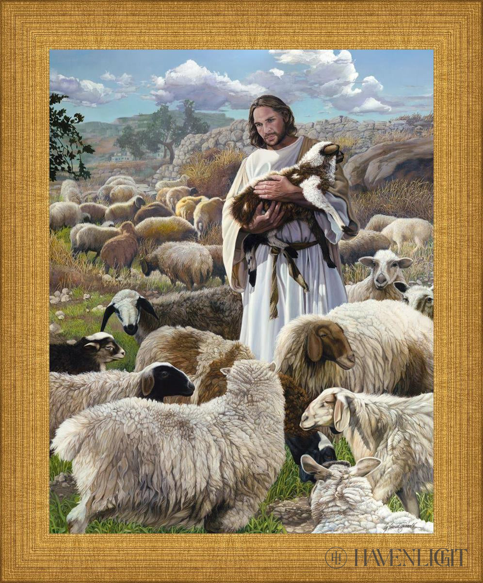 Finding The One By Liz Lemon Swindle - Inspirational Christian Art Print for Home, Office & Gift Giving - Perfect for Weddings, Anniversaries & Spiritual Decor