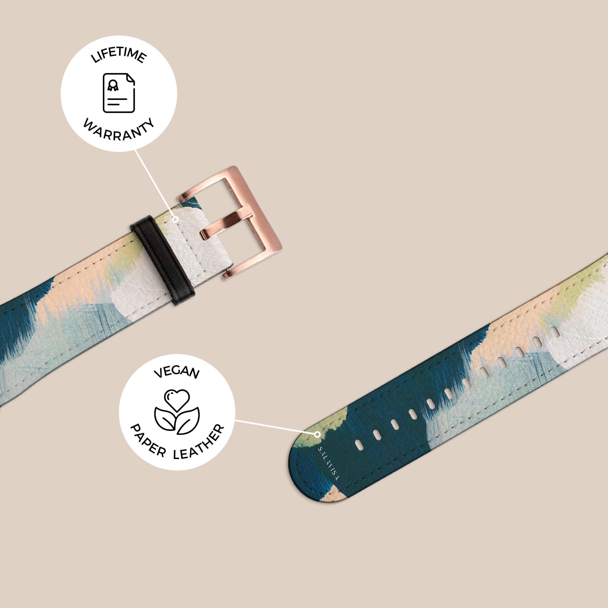 Premium Green Canvas Galaxy Watch Band - Durable & Stylish Replacement Strap for Samsung Galaxy Watch - Perfect for Outdoor Activities, Workouts & Everyday Wear